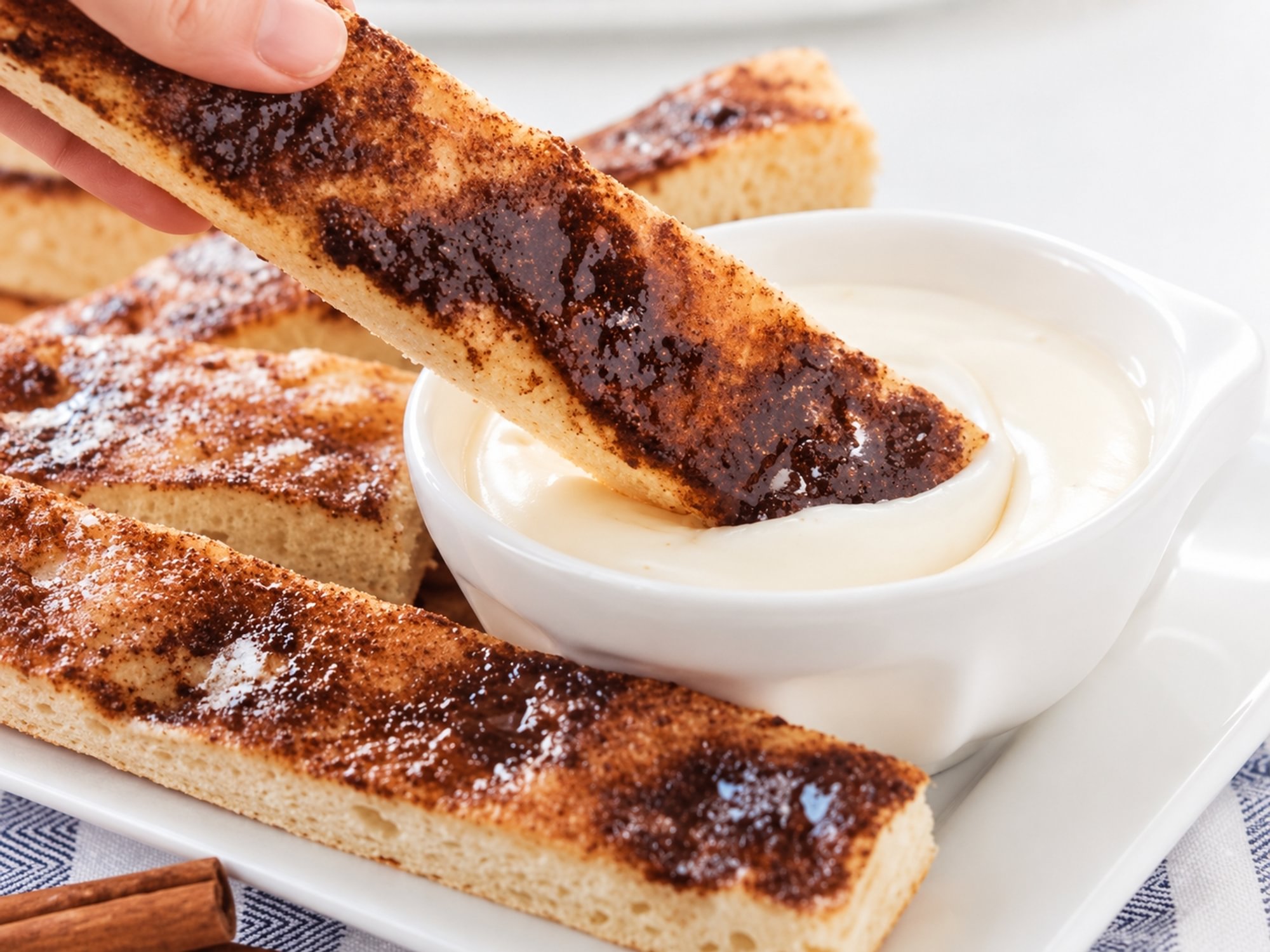 Cinnamon Sticks with Frosting