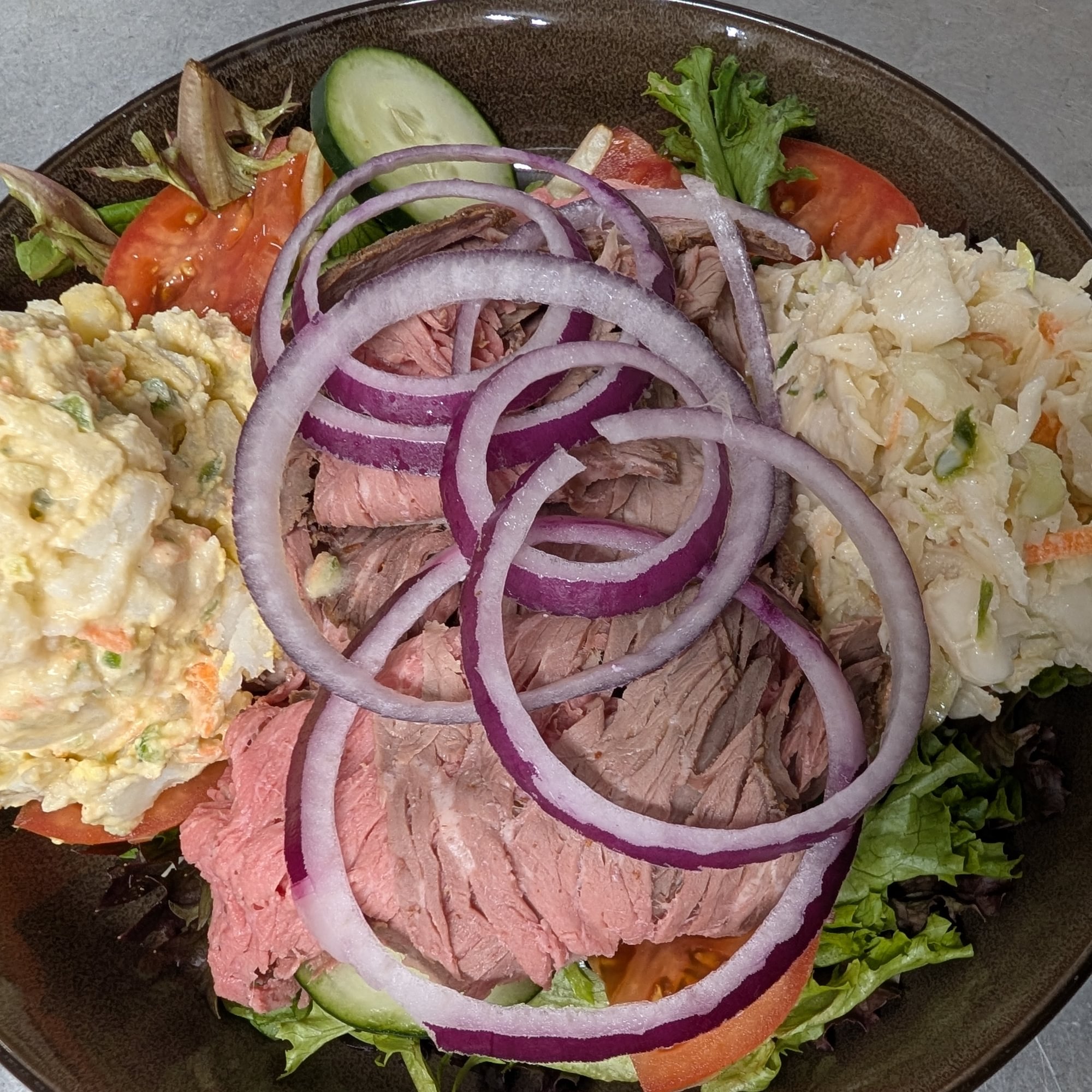 Sliced Roast Beef Platter