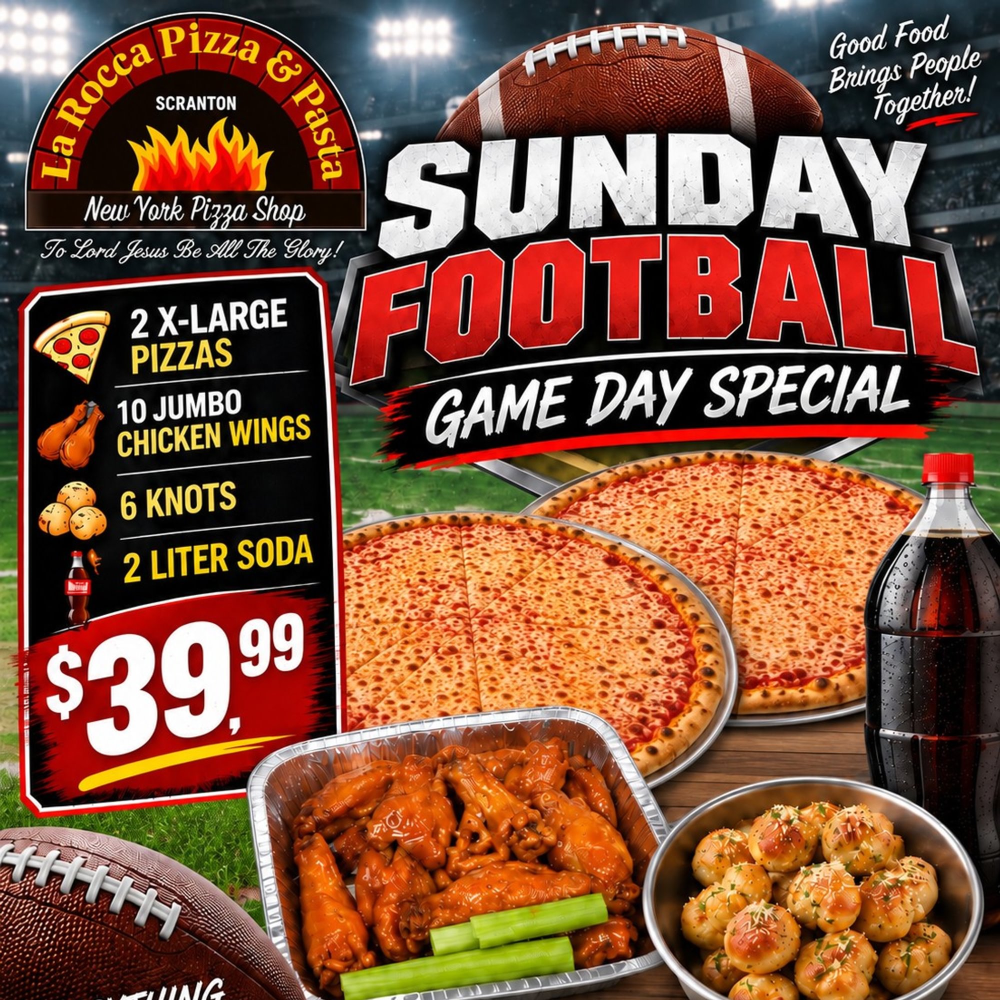 Sunday Football Pizza Special #6