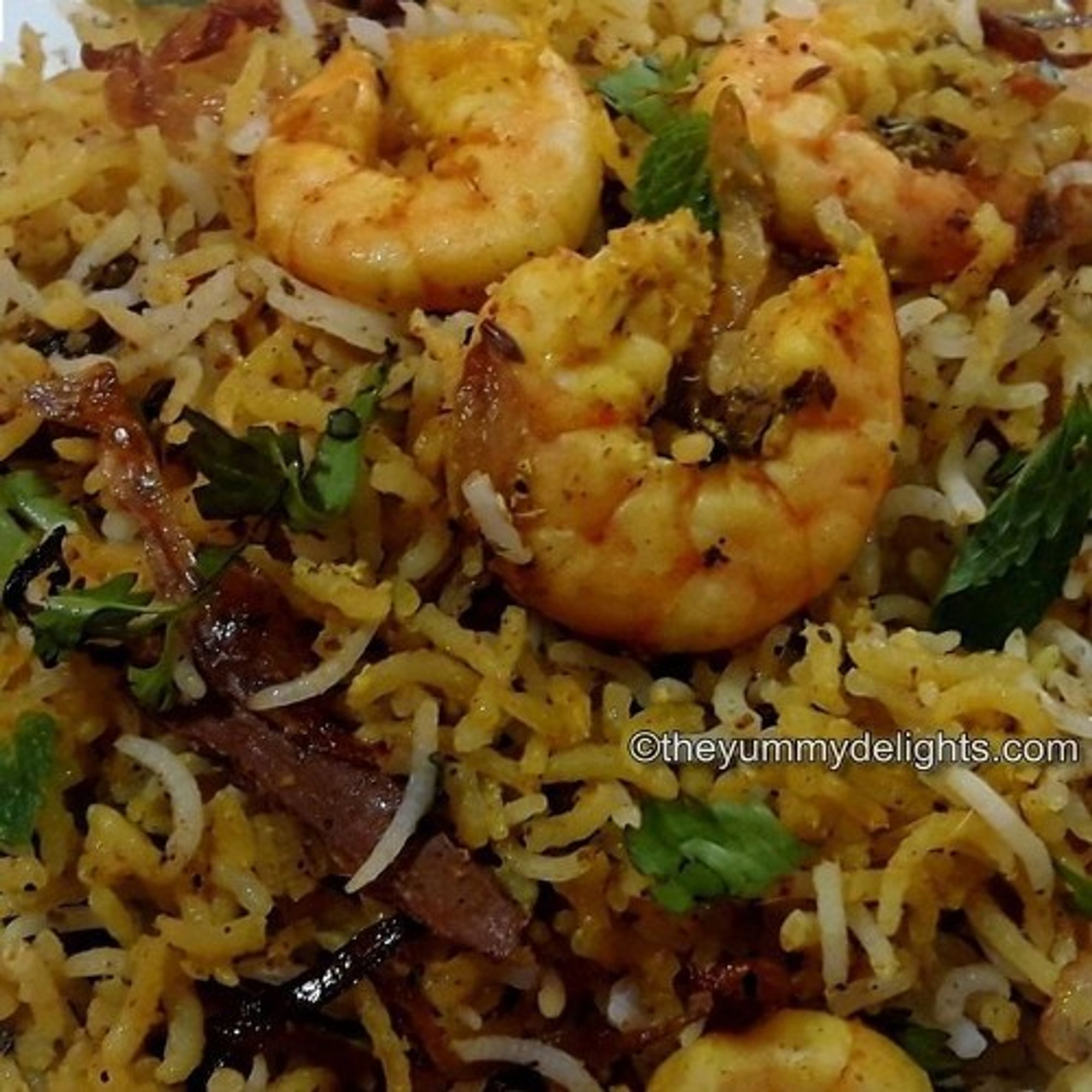 Shrimp Biryani