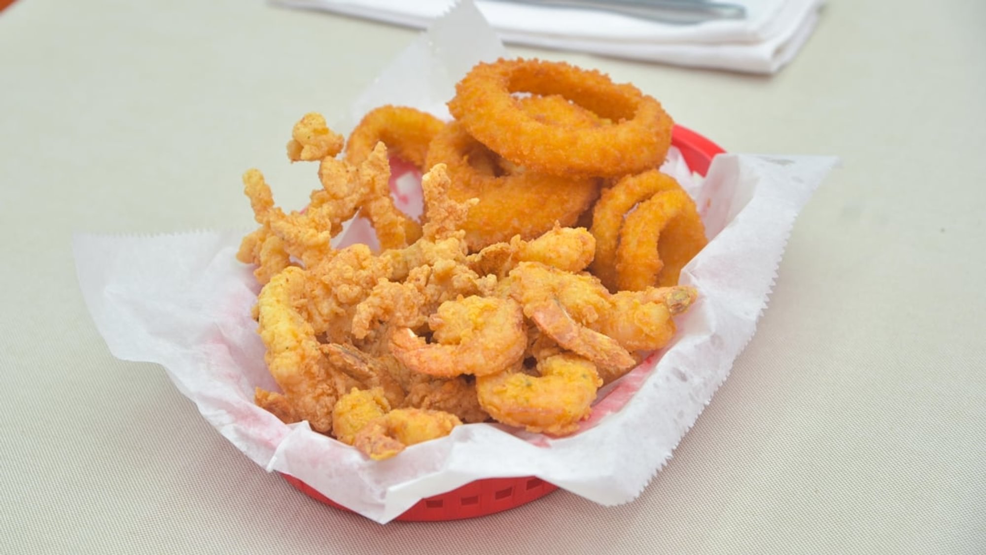 Quarter Lb Conch & Ten Shrimp