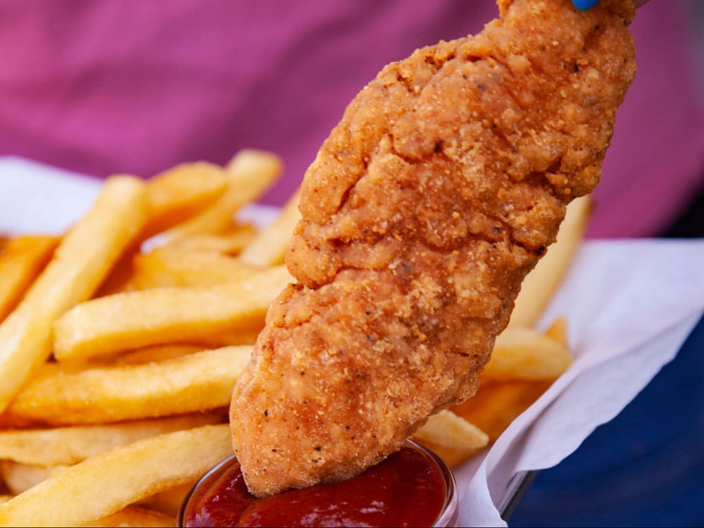 Chicken Strips + Fries - O