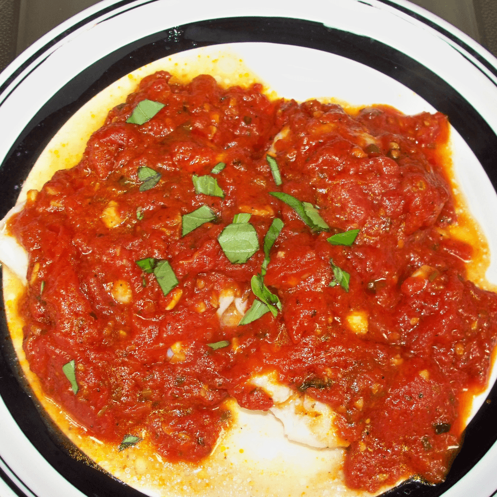 Scrod-Marinara