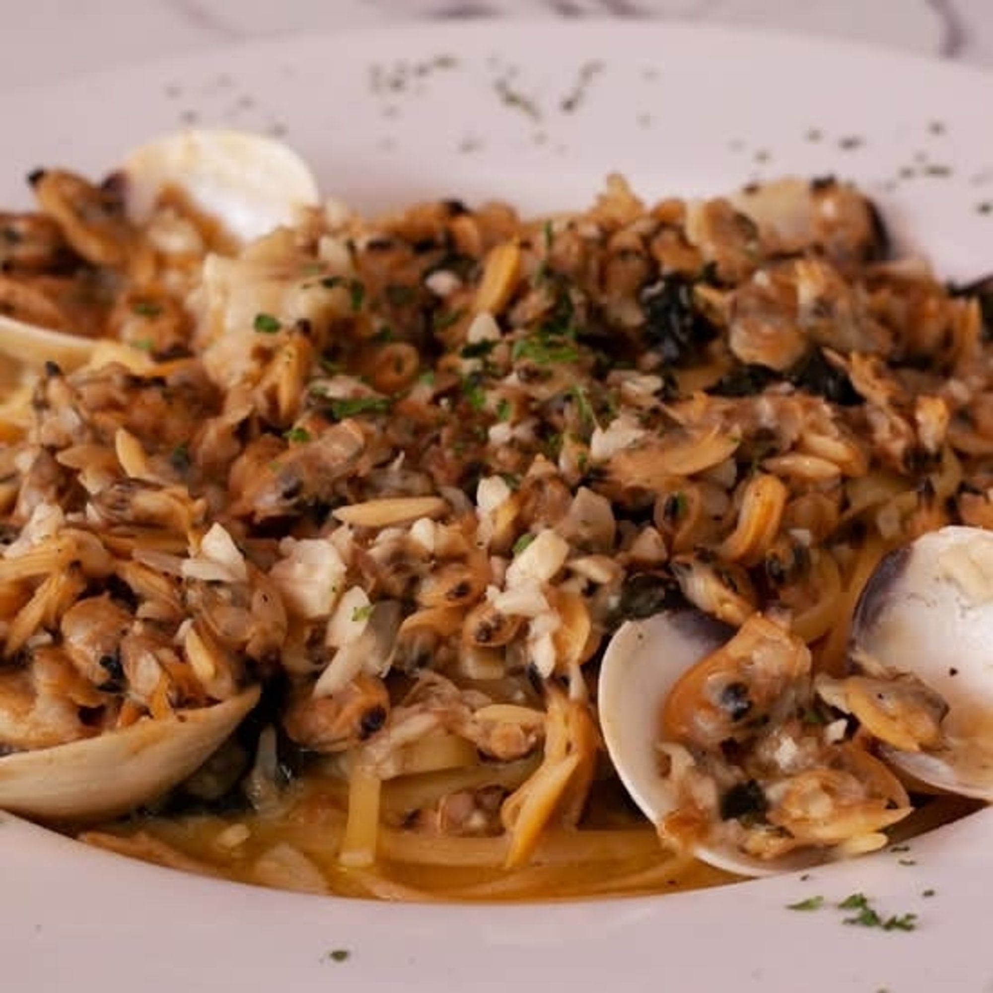 Linguine Clam Sauce