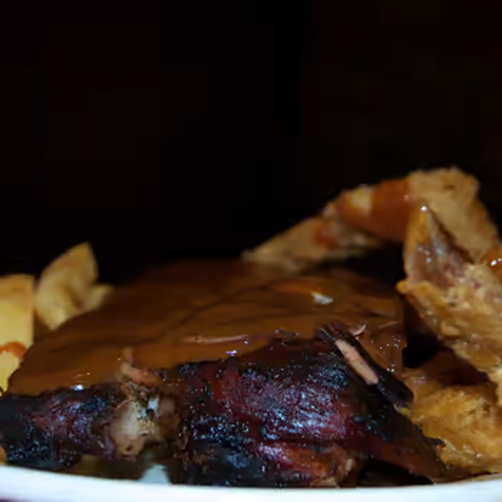 Rib Tip Dinner-Fountain Drink
