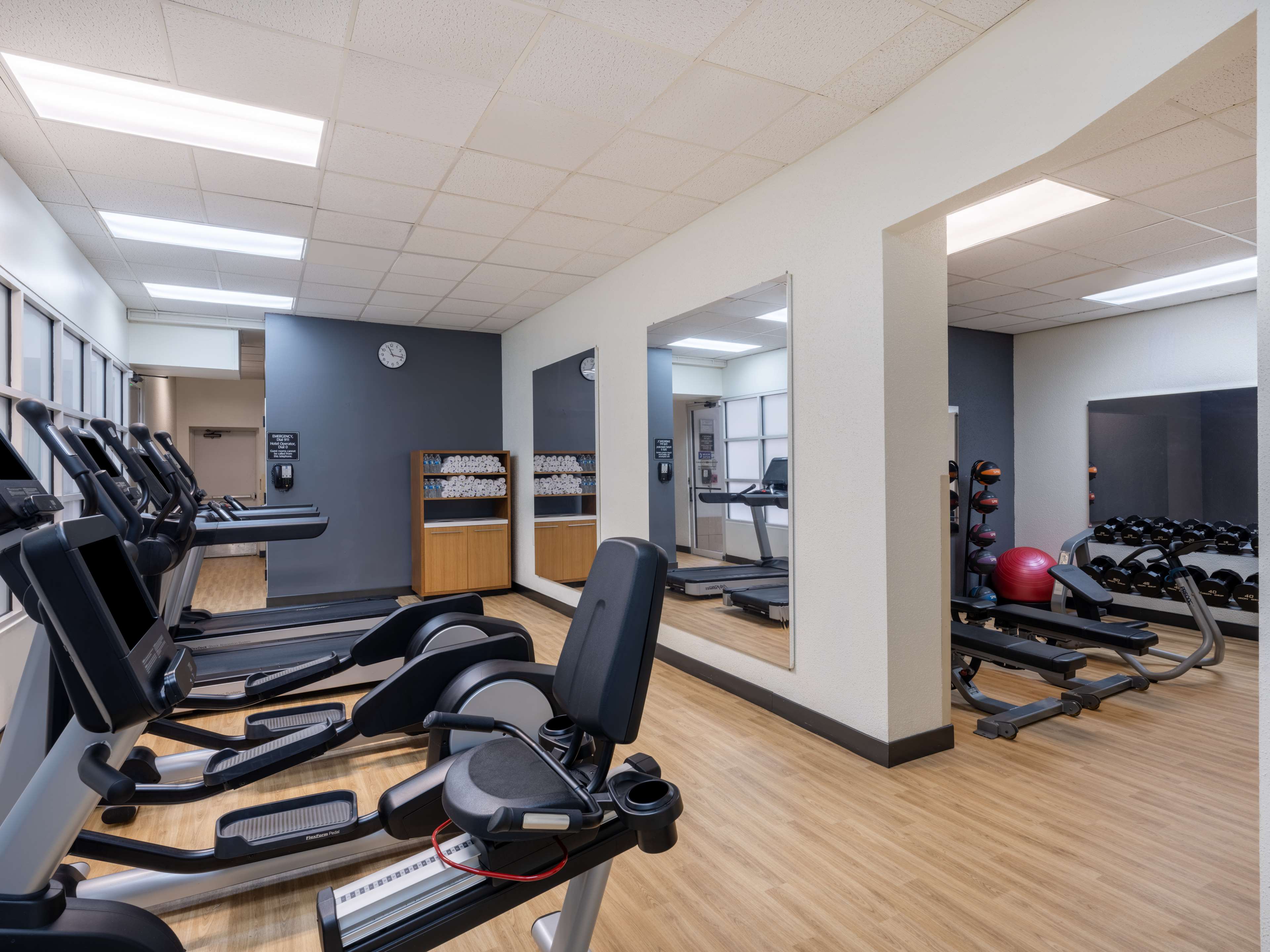 Health club  fitness center  gym