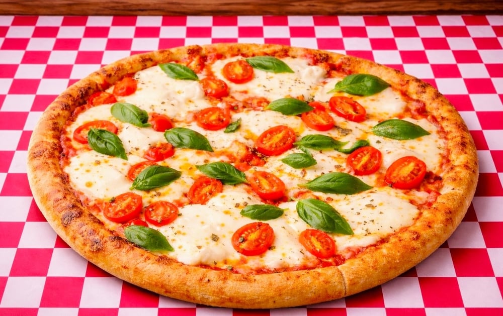 Large Margherita Pizza 14 (Greek Style)