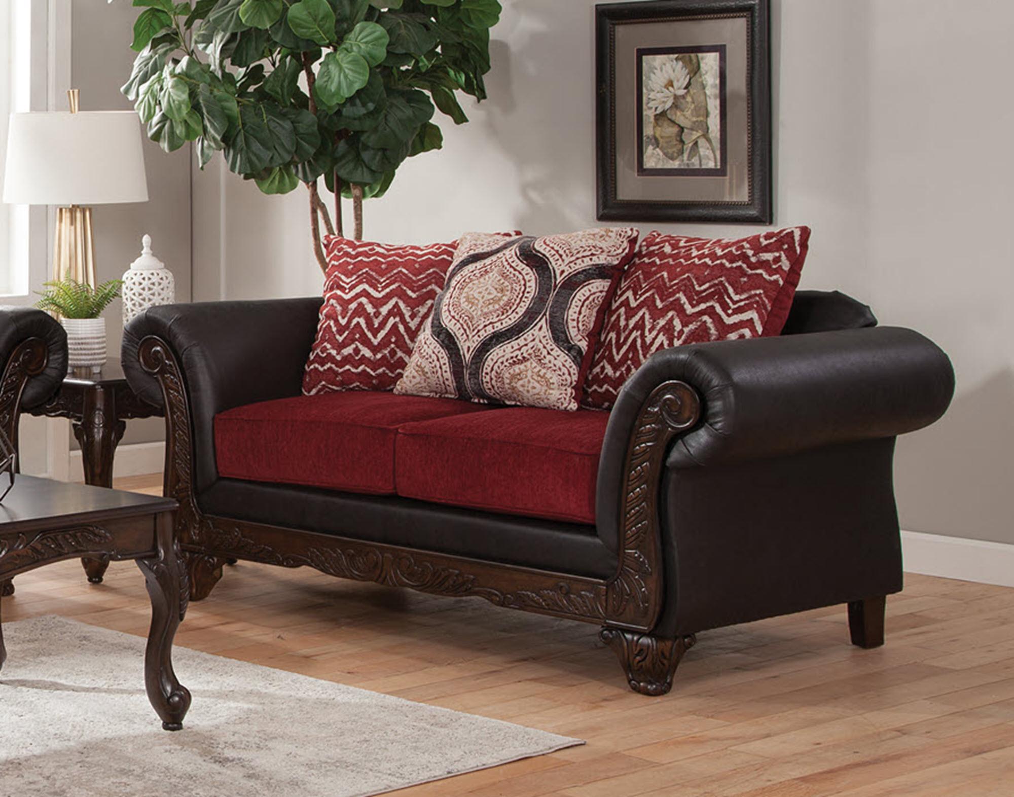 Scarlet Loveseat