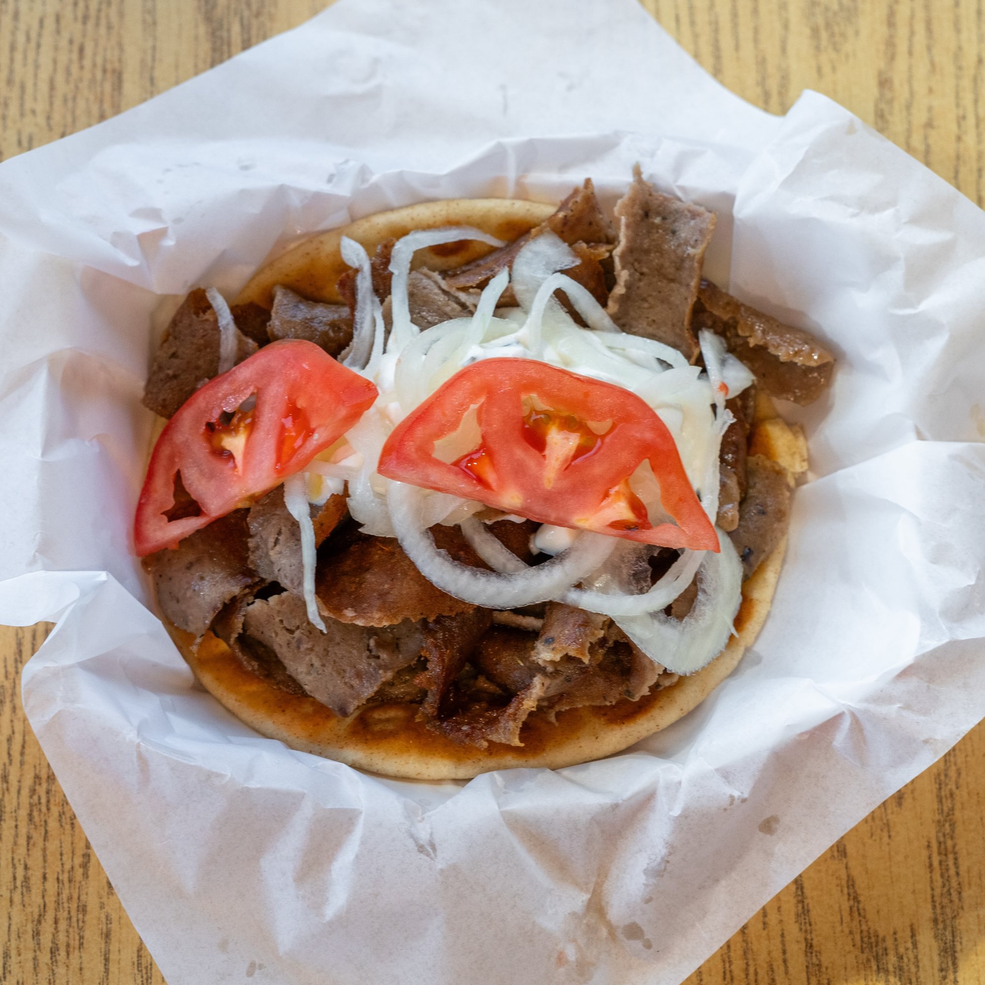 Gyro Sandwich Meal