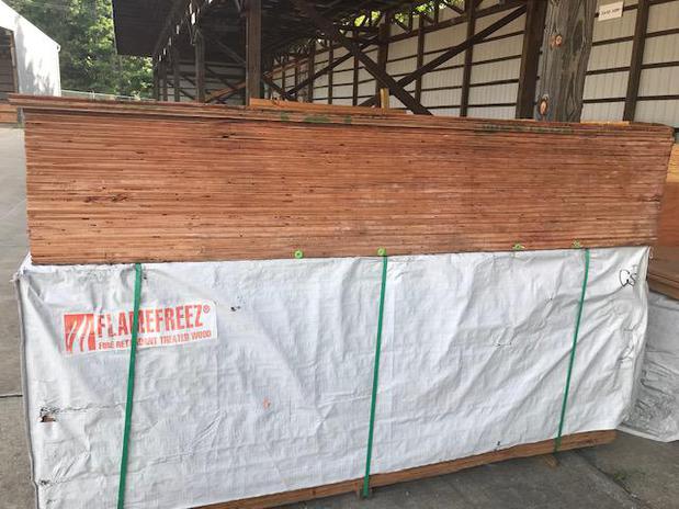 Fire Treated Lumber & Plywood