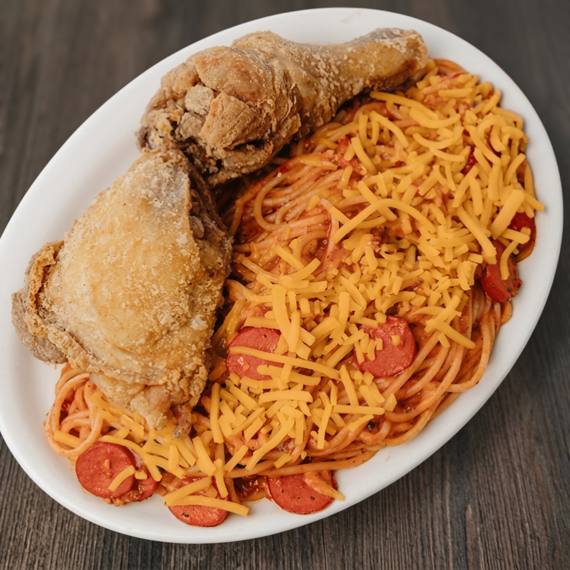 Cheers A'Joy Fried Chicken & Spaghetti