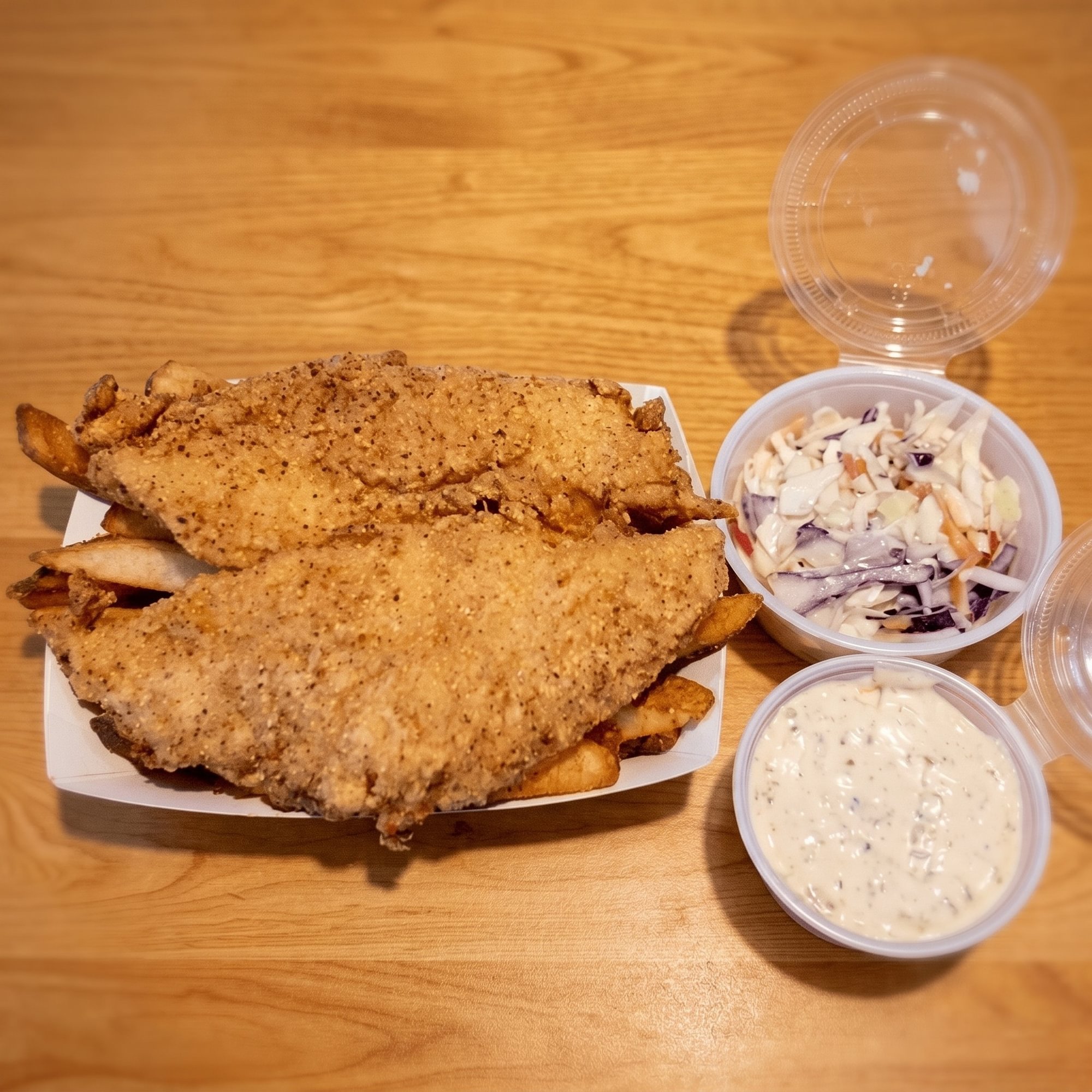 Chicken & Chips 2pc