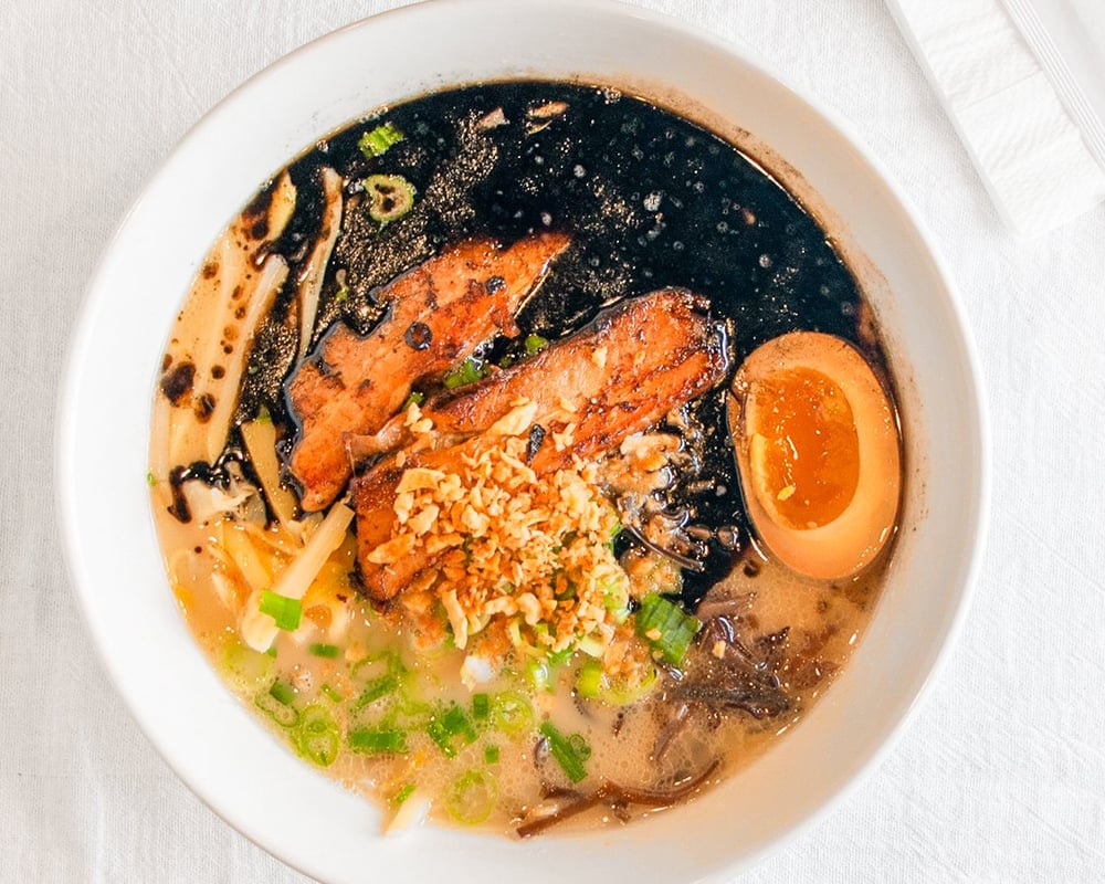 Black Garlic tonkotsu Ramen
