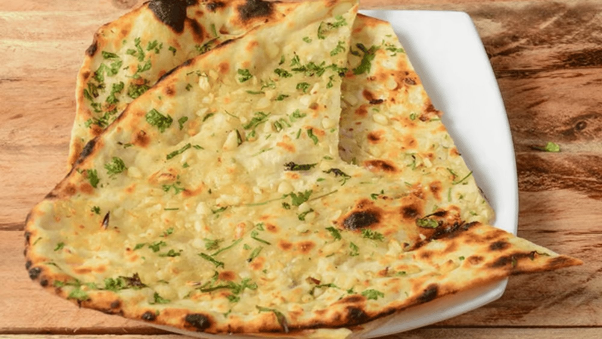 Cheese & Garlic Naan