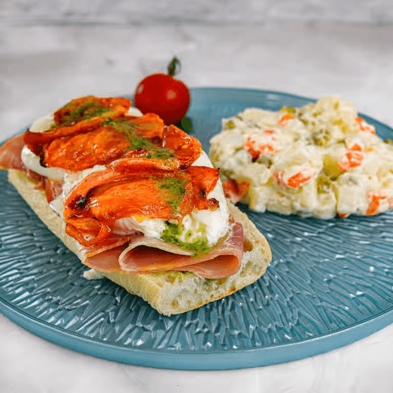 Half Ciabatta Sandwich