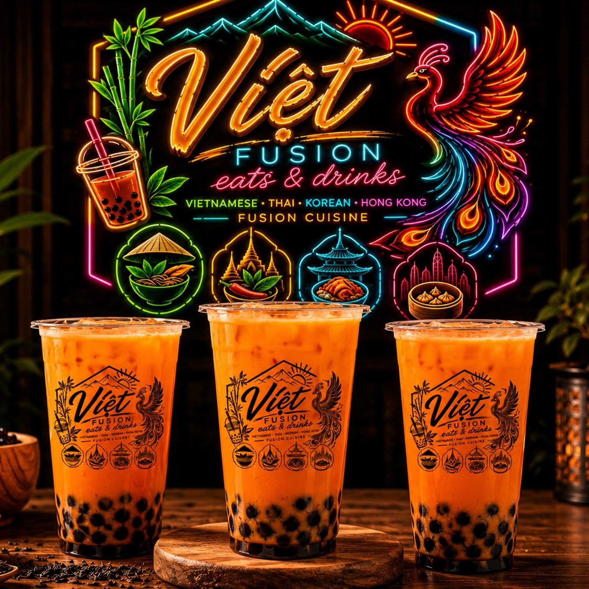 D2. Thai Tea Boba