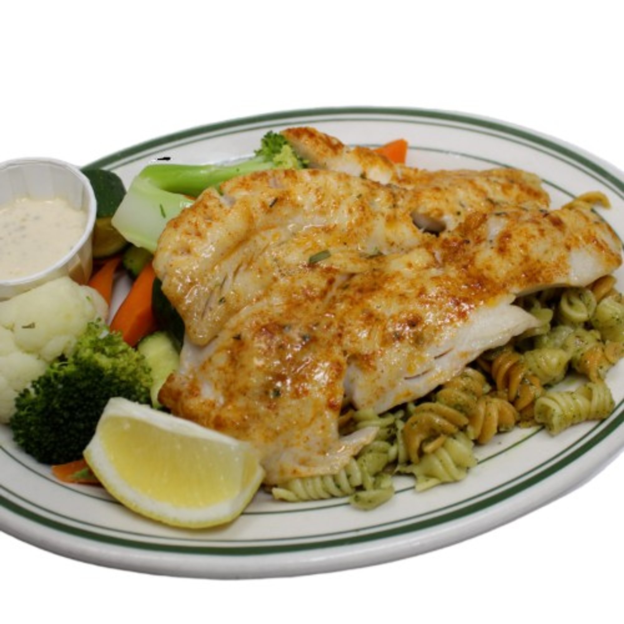 Broiled Rock Cod