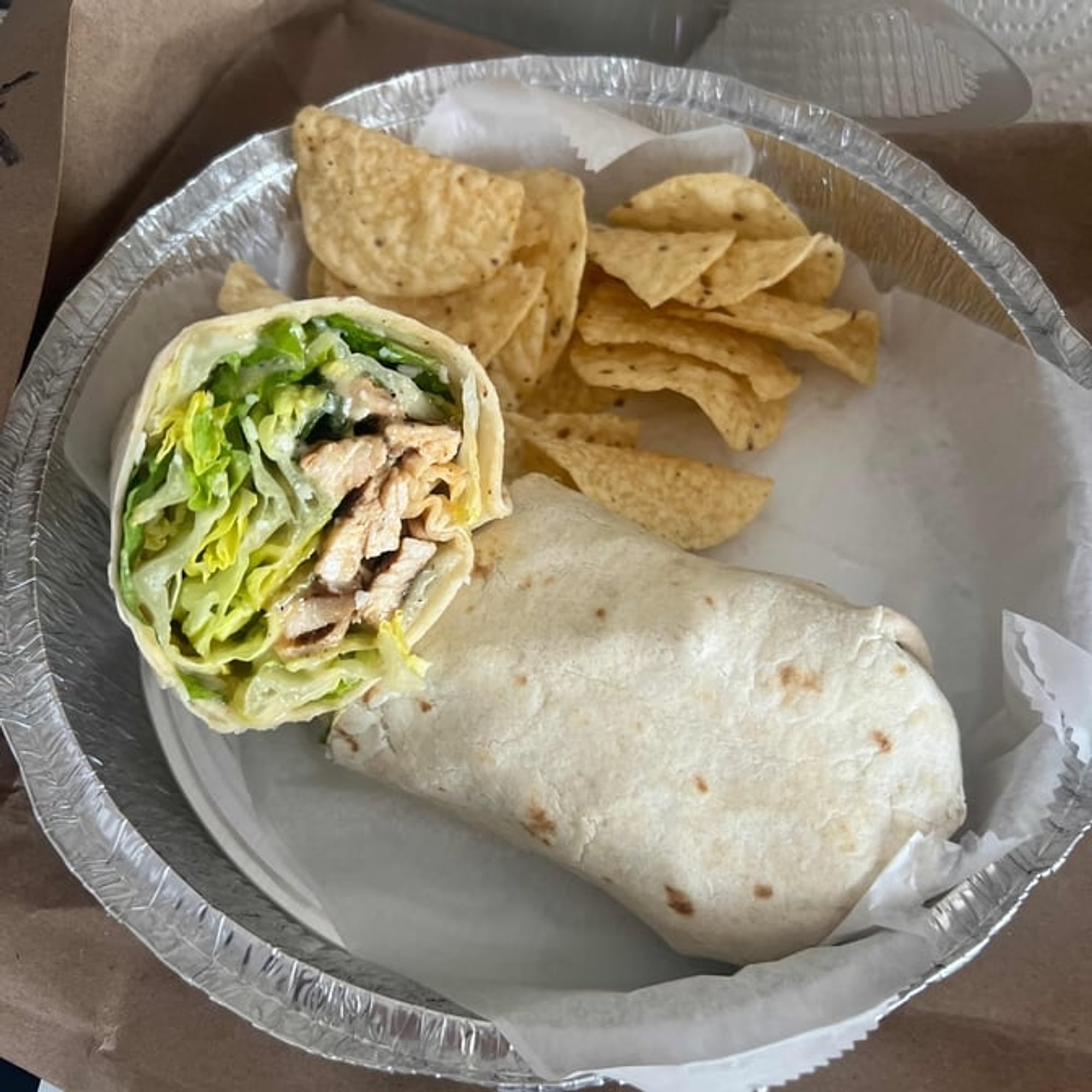 Chicken Caesar Wrap