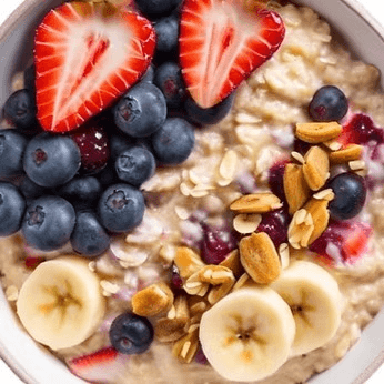 Warm Oatmeal Bowl