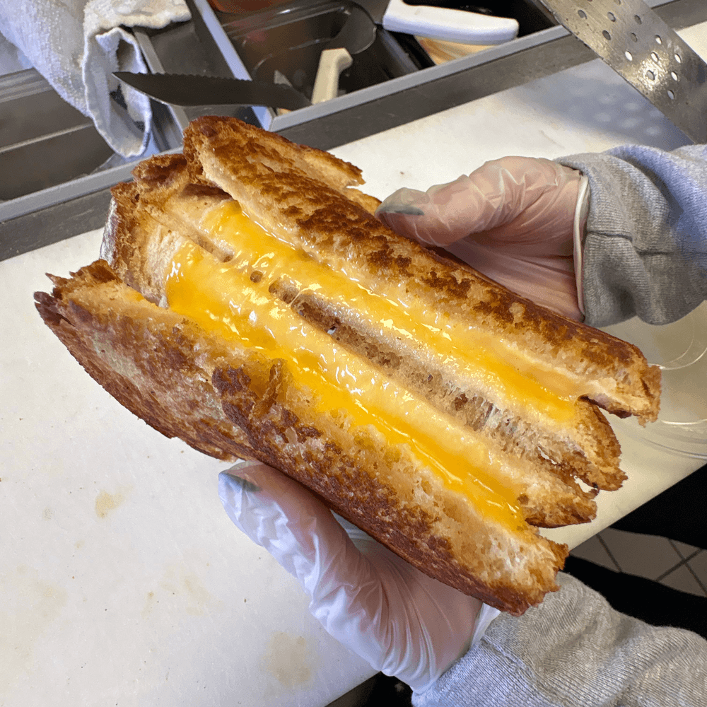 The Grilled D's Cheese Sandwich