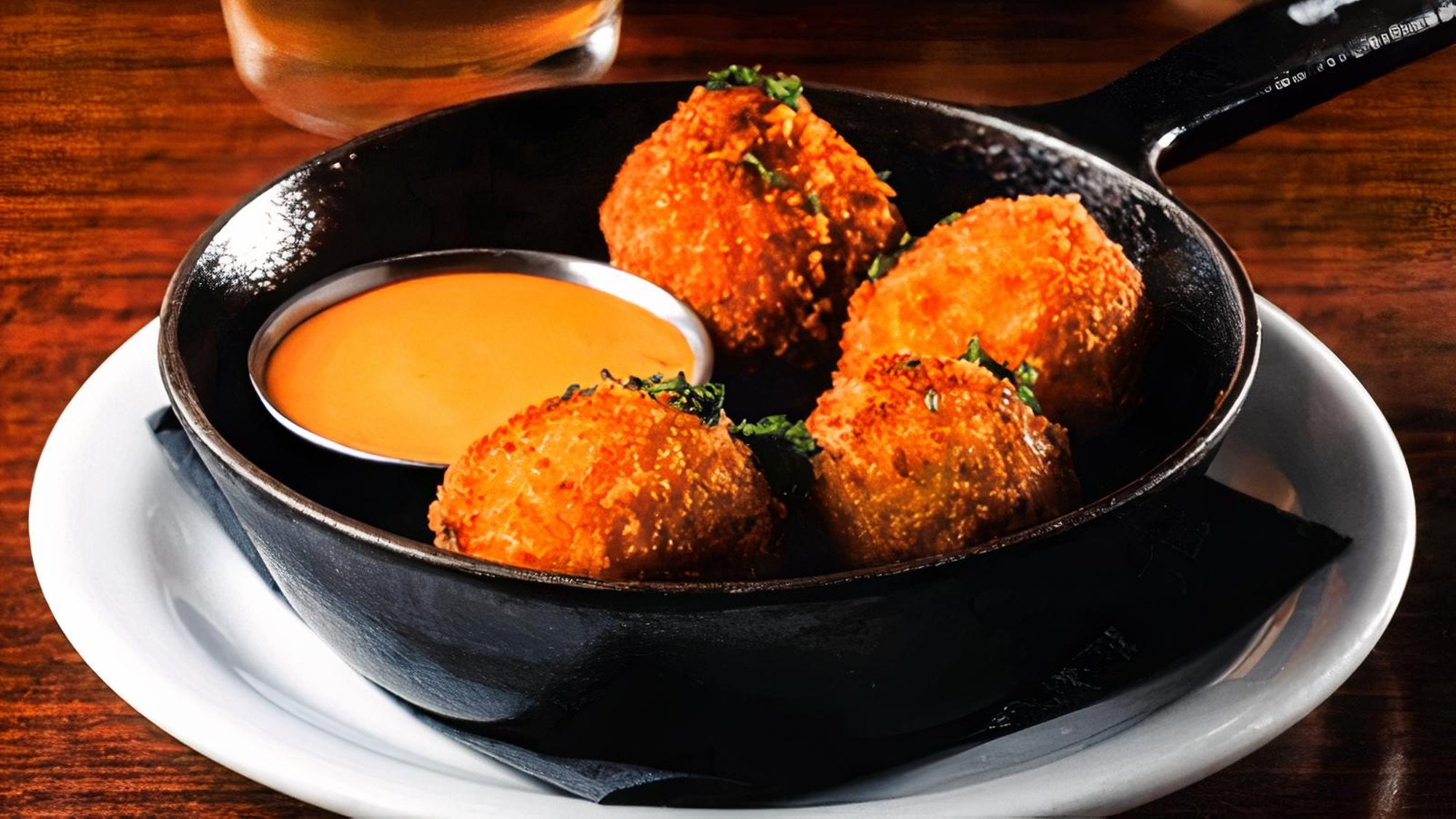 Croquetas Romesco