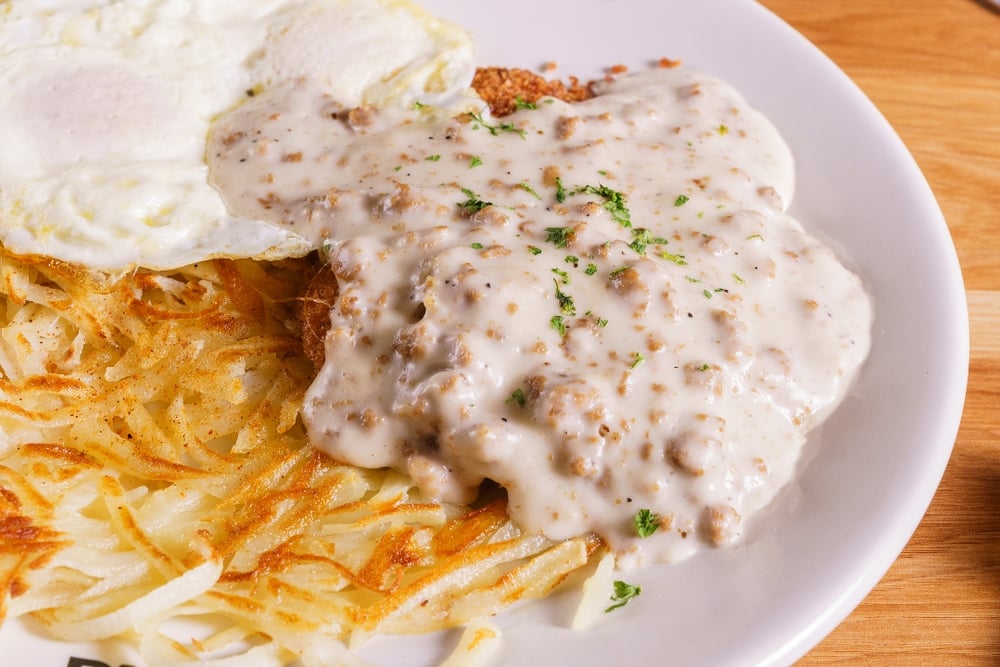 Chicken Fried & Eggs