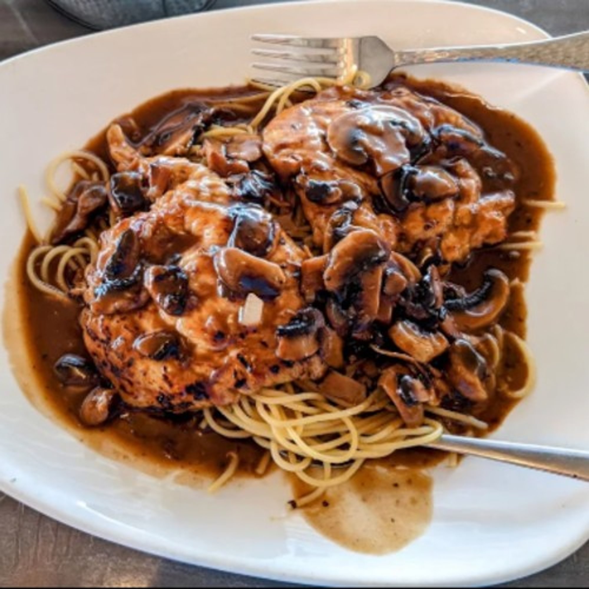 1/2 Chicken Marsala