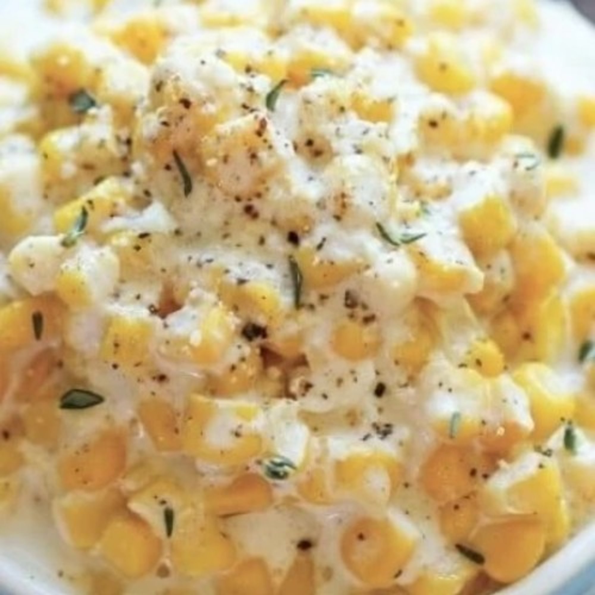 Side of Alfredo Corn