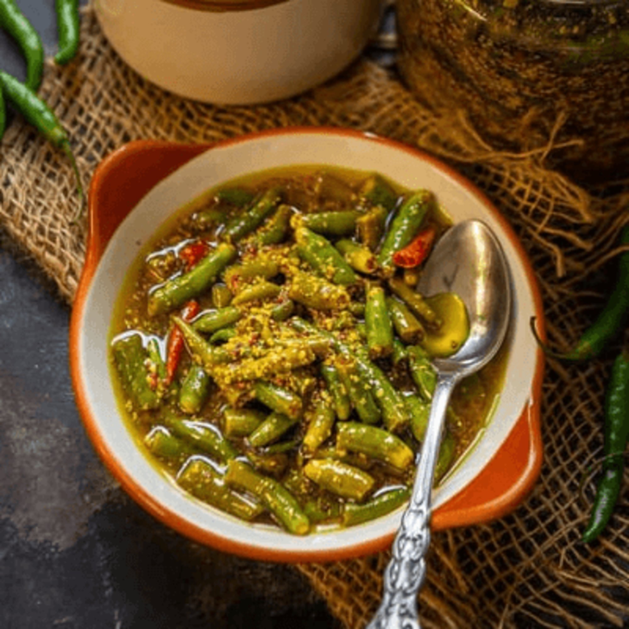Green Chili Pickle * House Special *