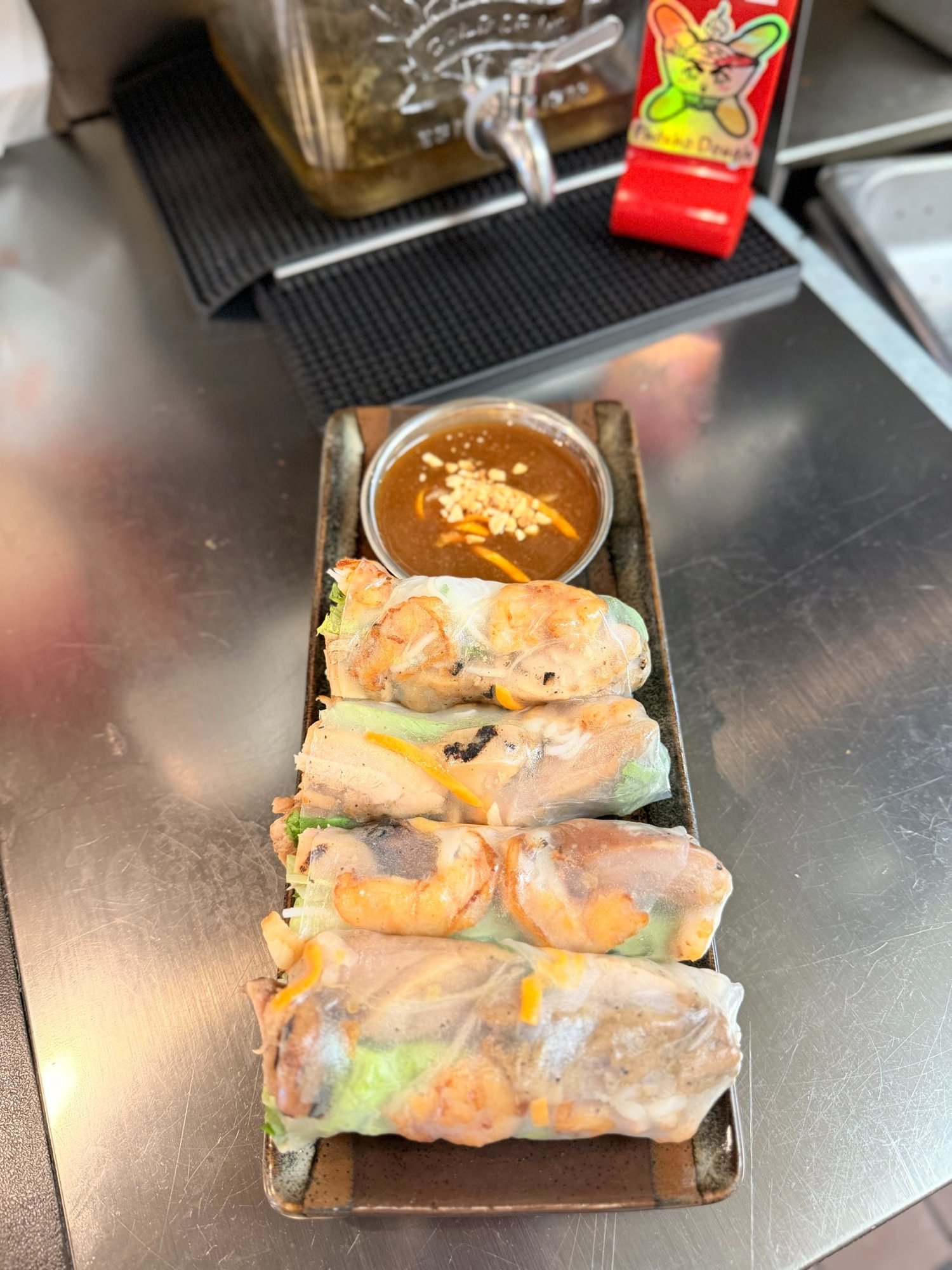 Chicken N' Shrimp Spring Rolls (Gỏi cuốn TÔM GÀ Nướng)