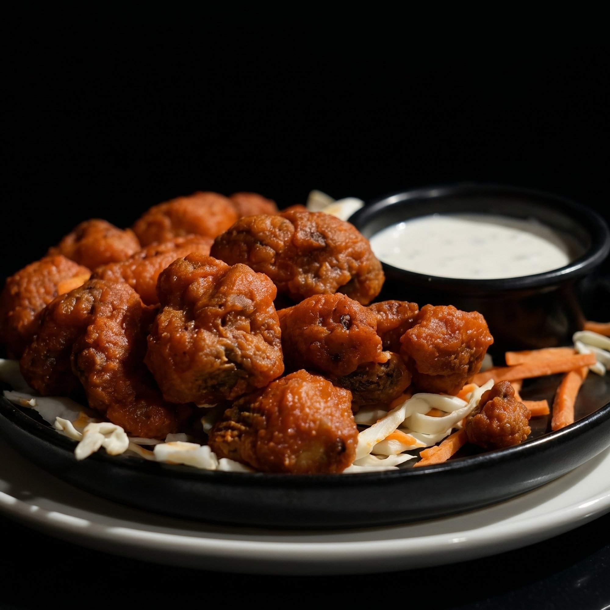 Crispy Buffalo Cauliflower