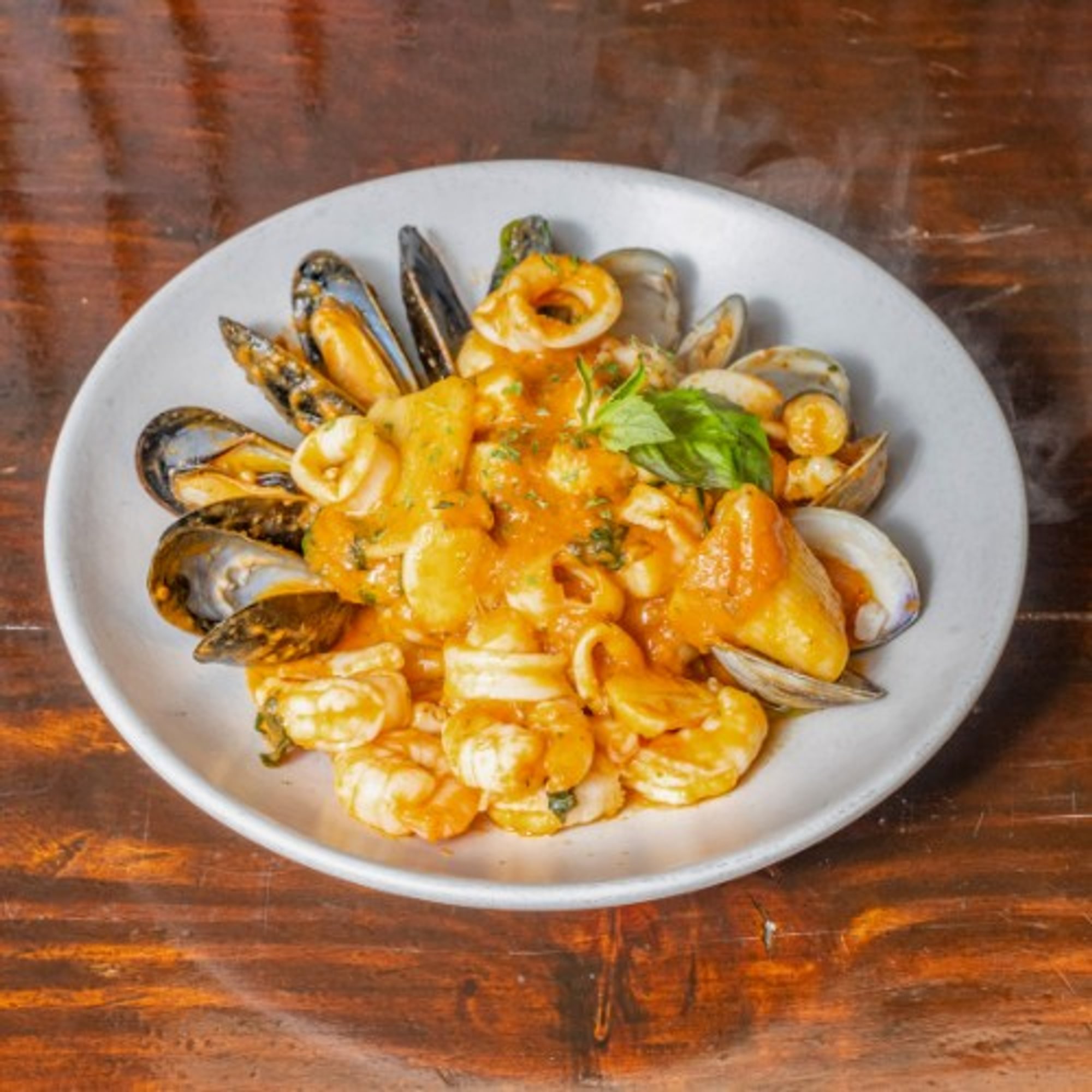 Paccheri ai Frutti di Mare