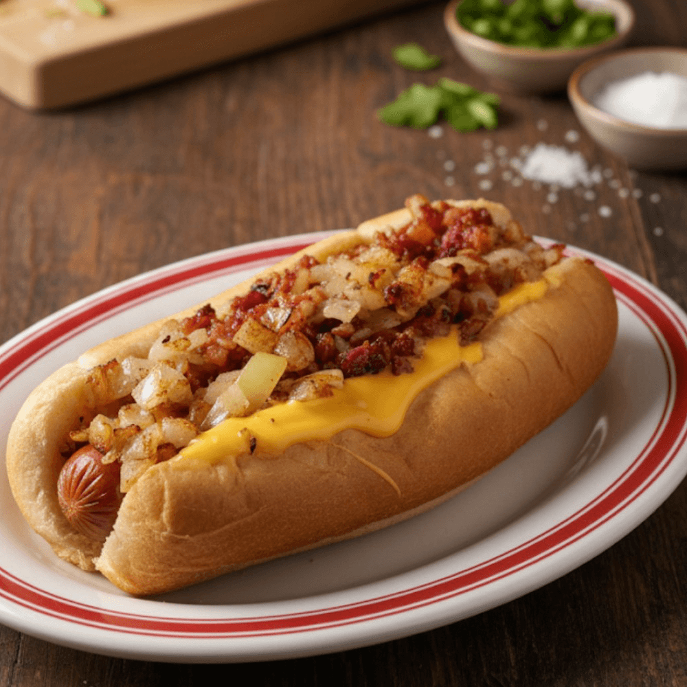 Cheesy Bacon Dog