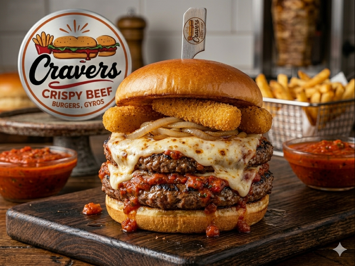 Porter Burger Double Patty