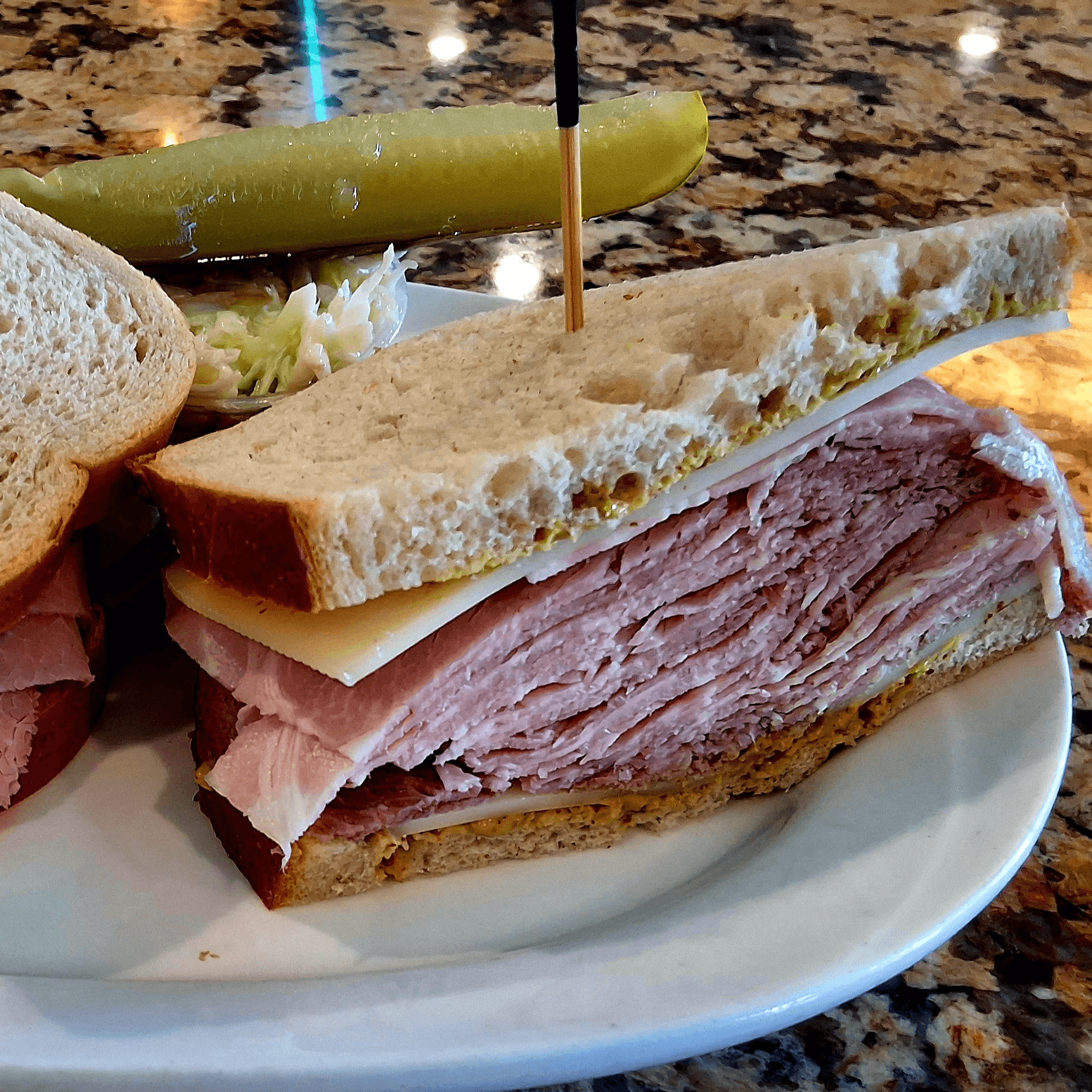 Baked Virginia Ham Sandwich