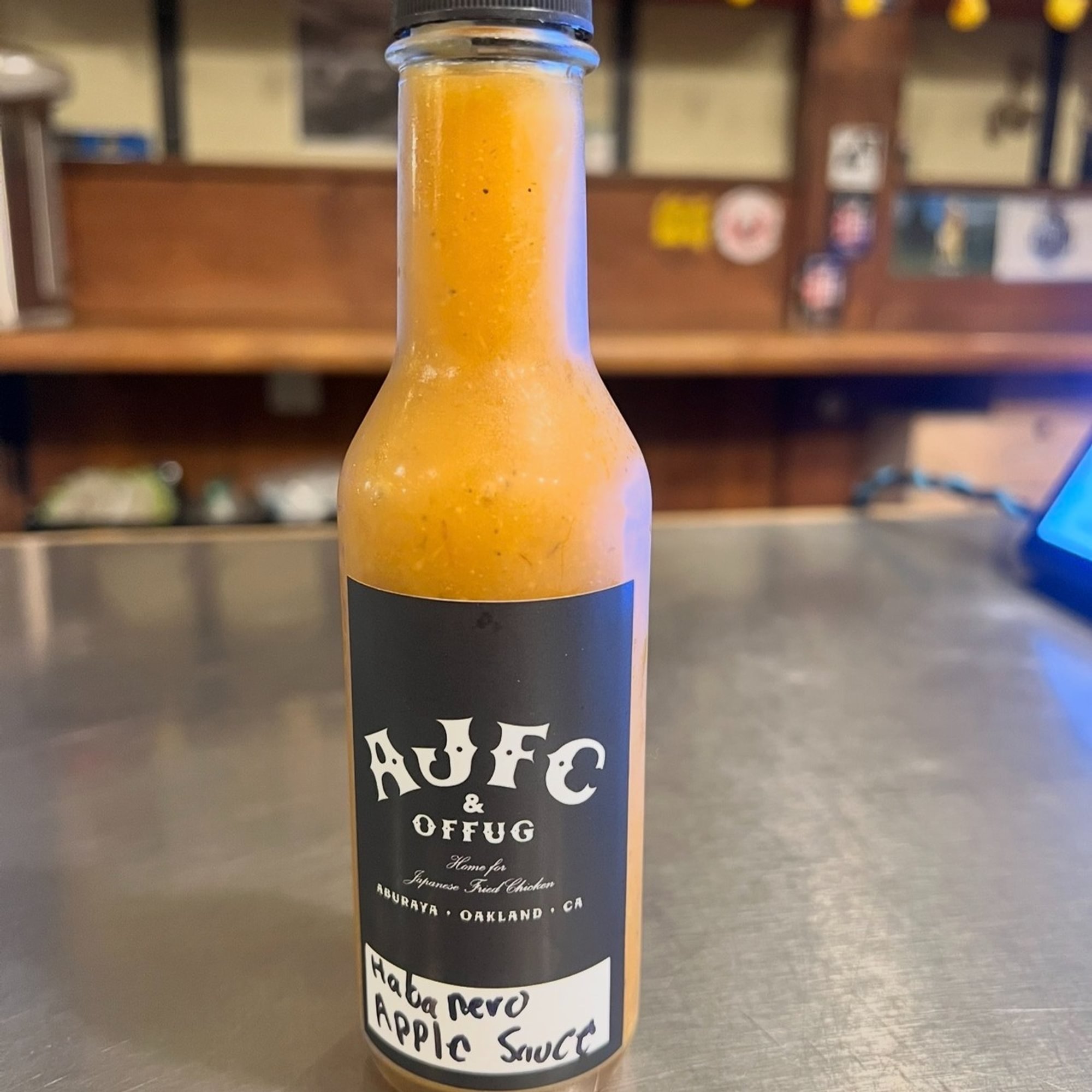 BOTTLE: House Hot Sauce (Habanero Apple)