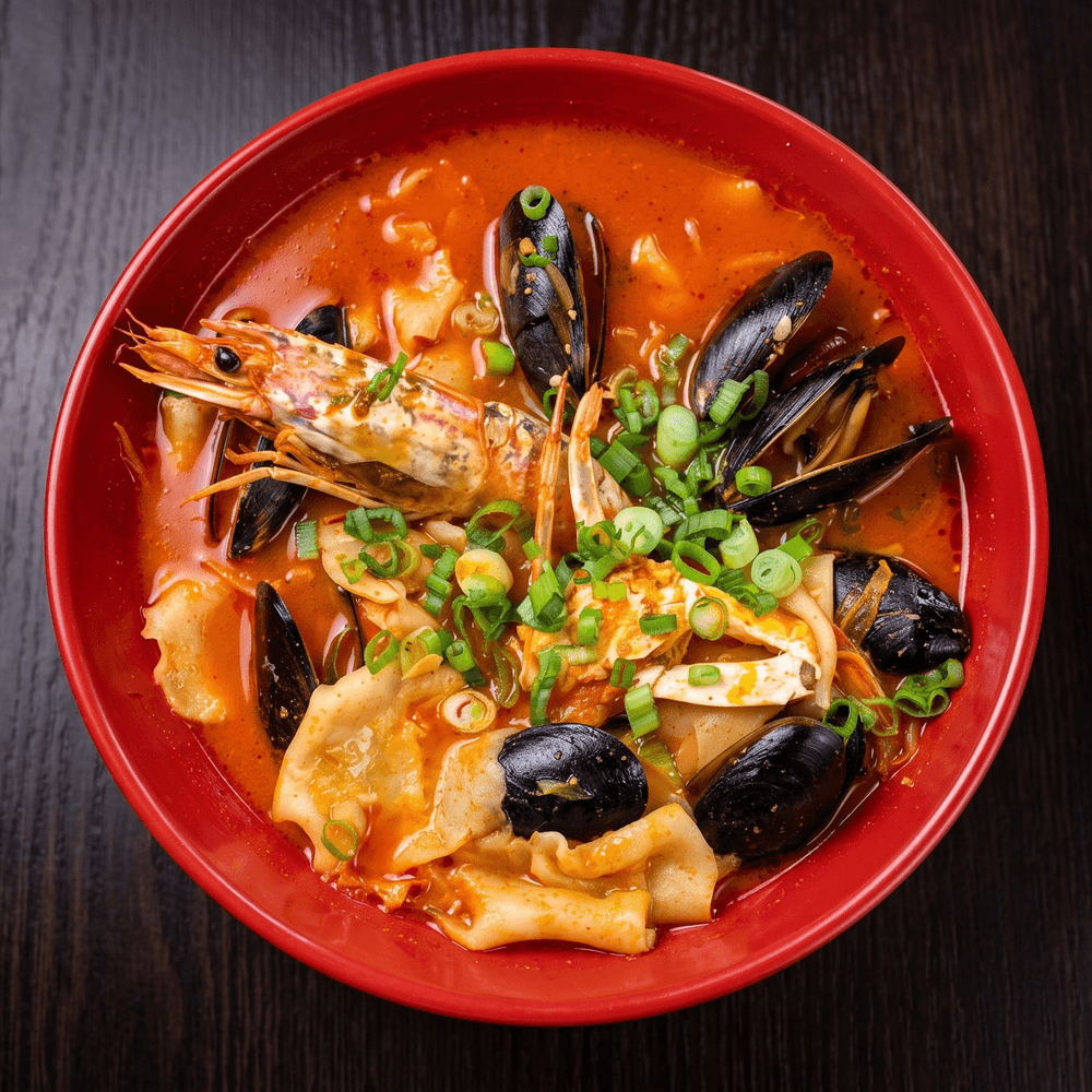 Sujebi Jambbong / 수제비 짬뽕