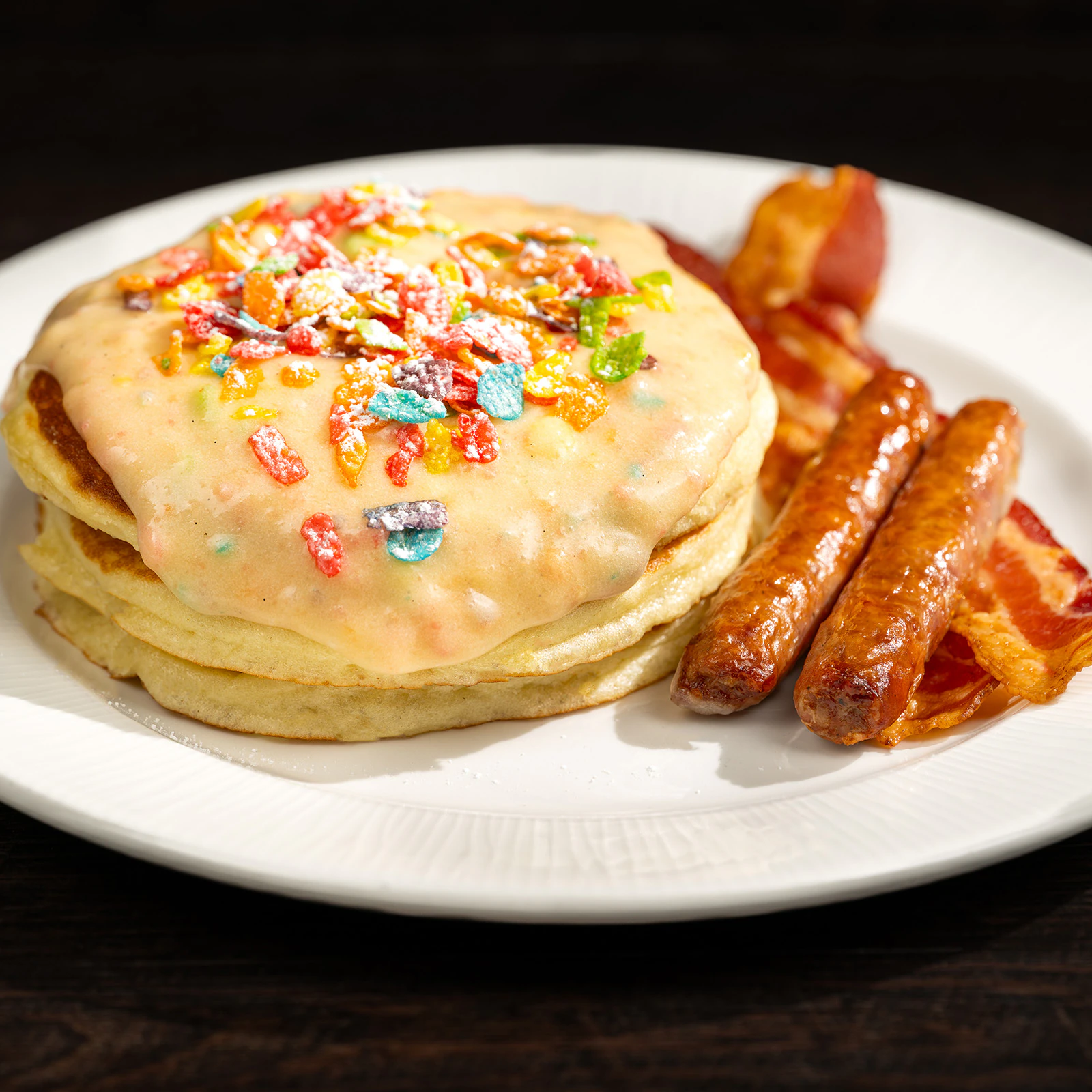Fruit Cereal Pancakes