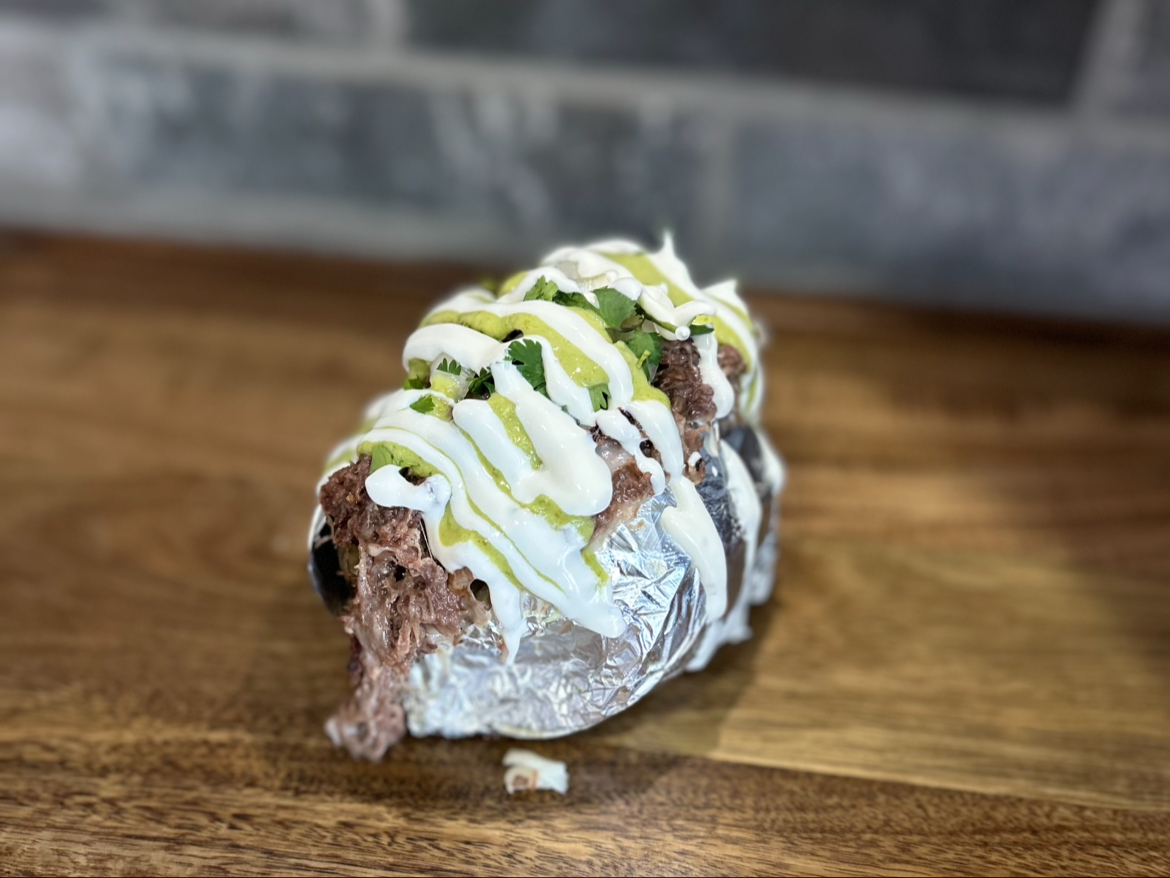 BARBACOA BAKED POTATO