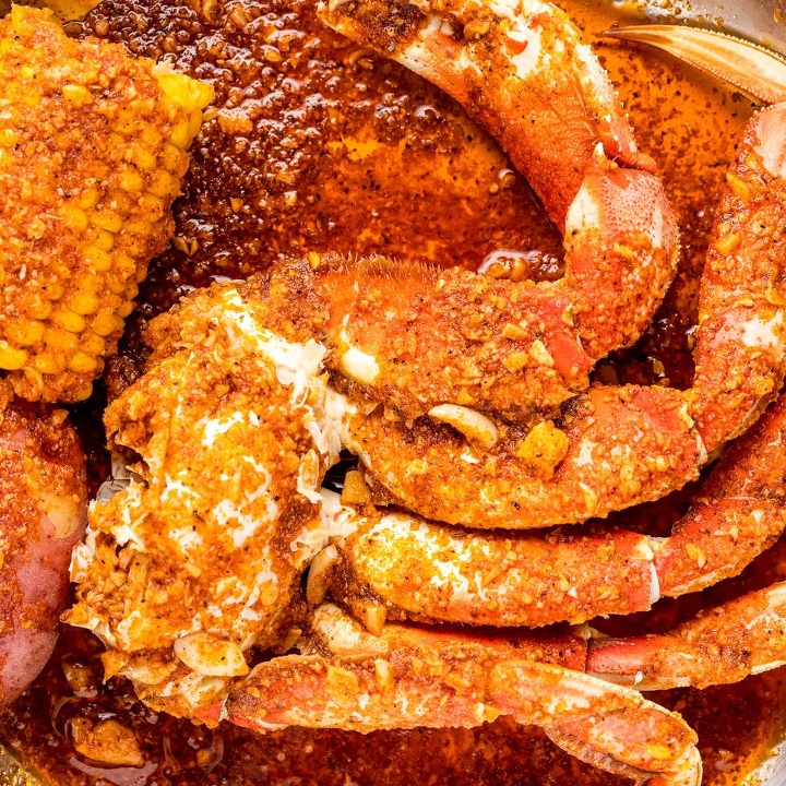 1 Cluster Dungeness Crab