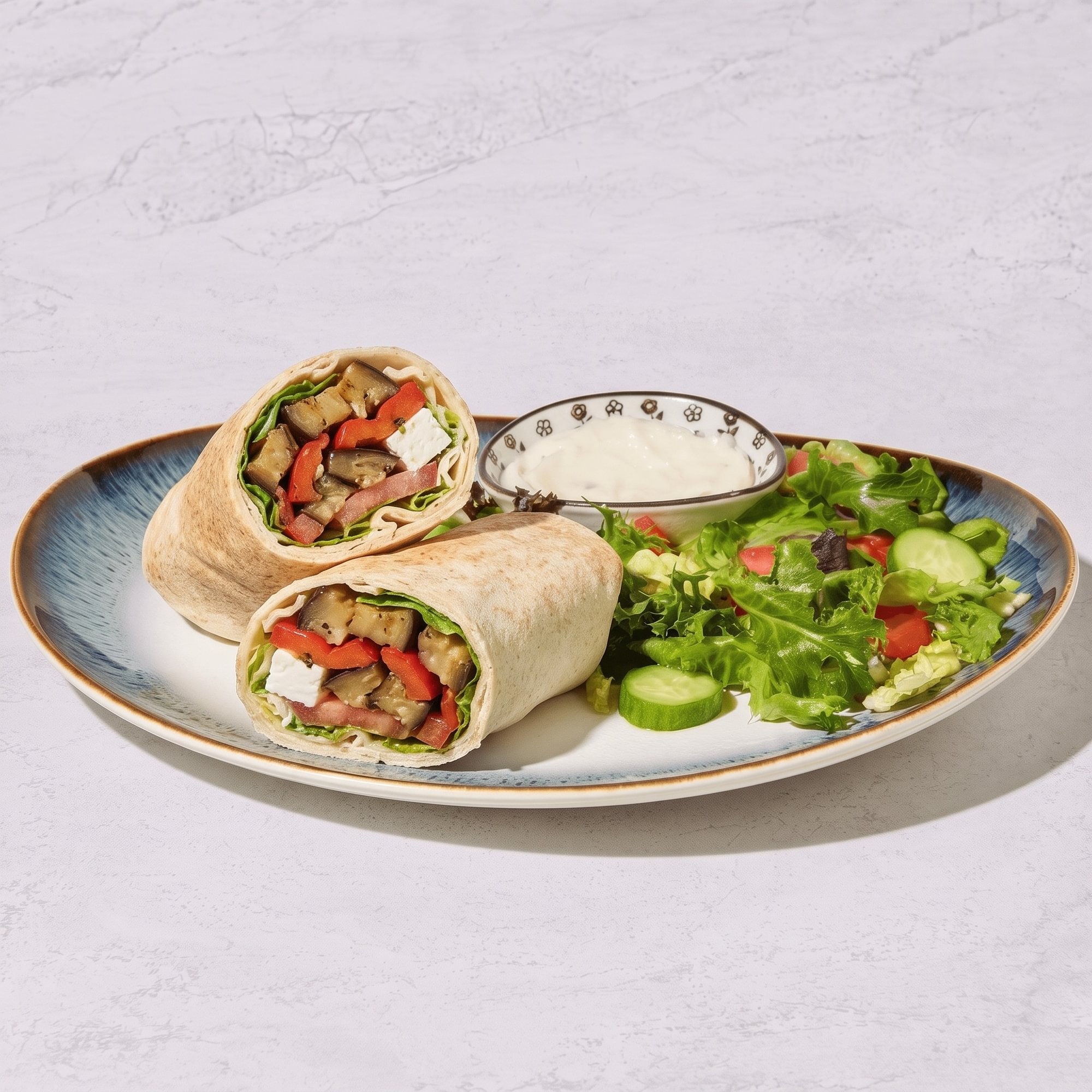 Spicy Shrimp Wrap