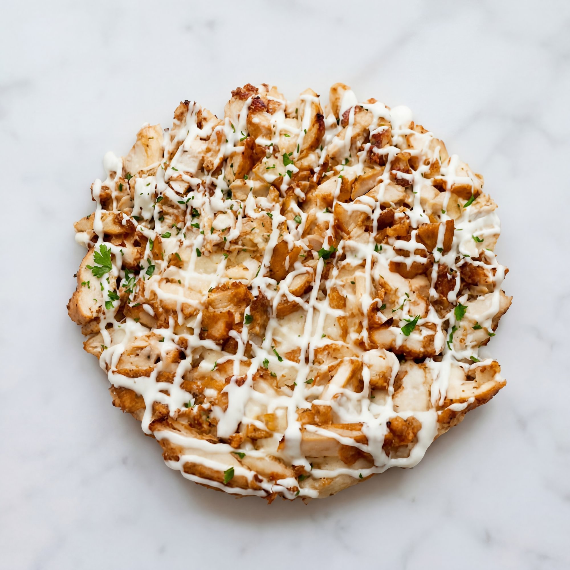 Chicken Bacon Ranch Pizza