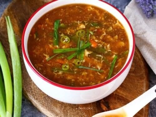 Hot and Sour Chicken Soup