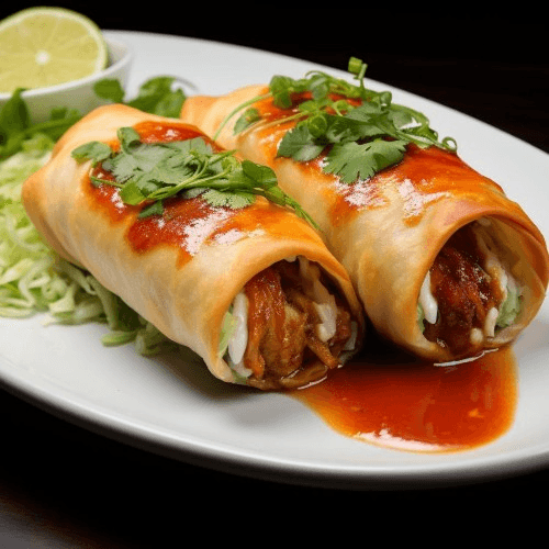 Seafood Chimichanga