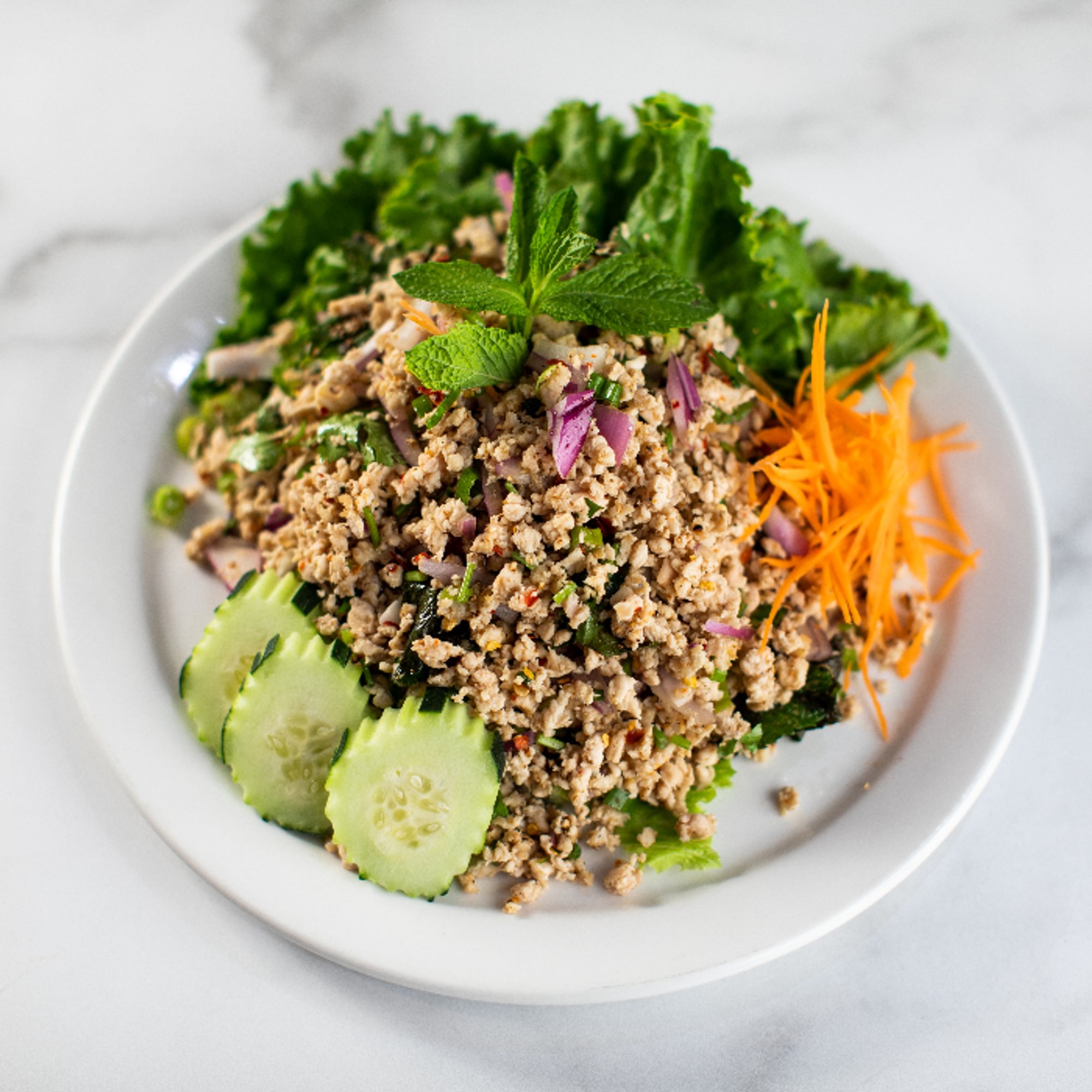 Larb Chicken Salad