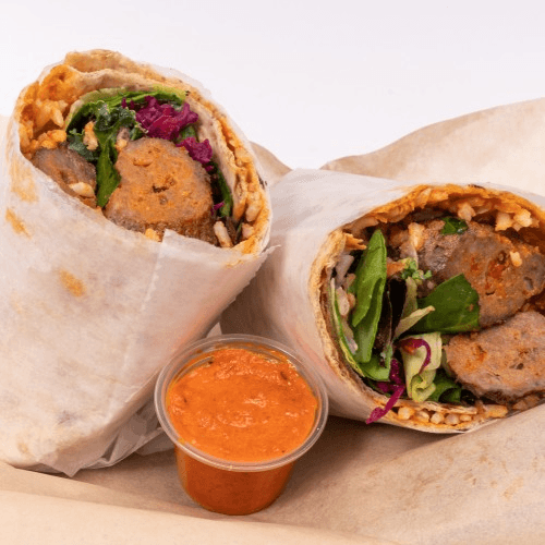 Meatballs Burrito (Gluten Free Option)