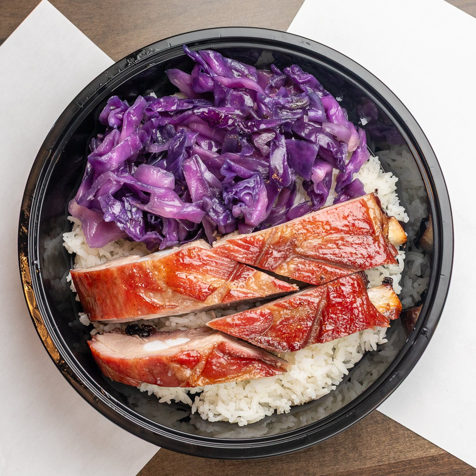 BBQ Pork Rib Over Rice