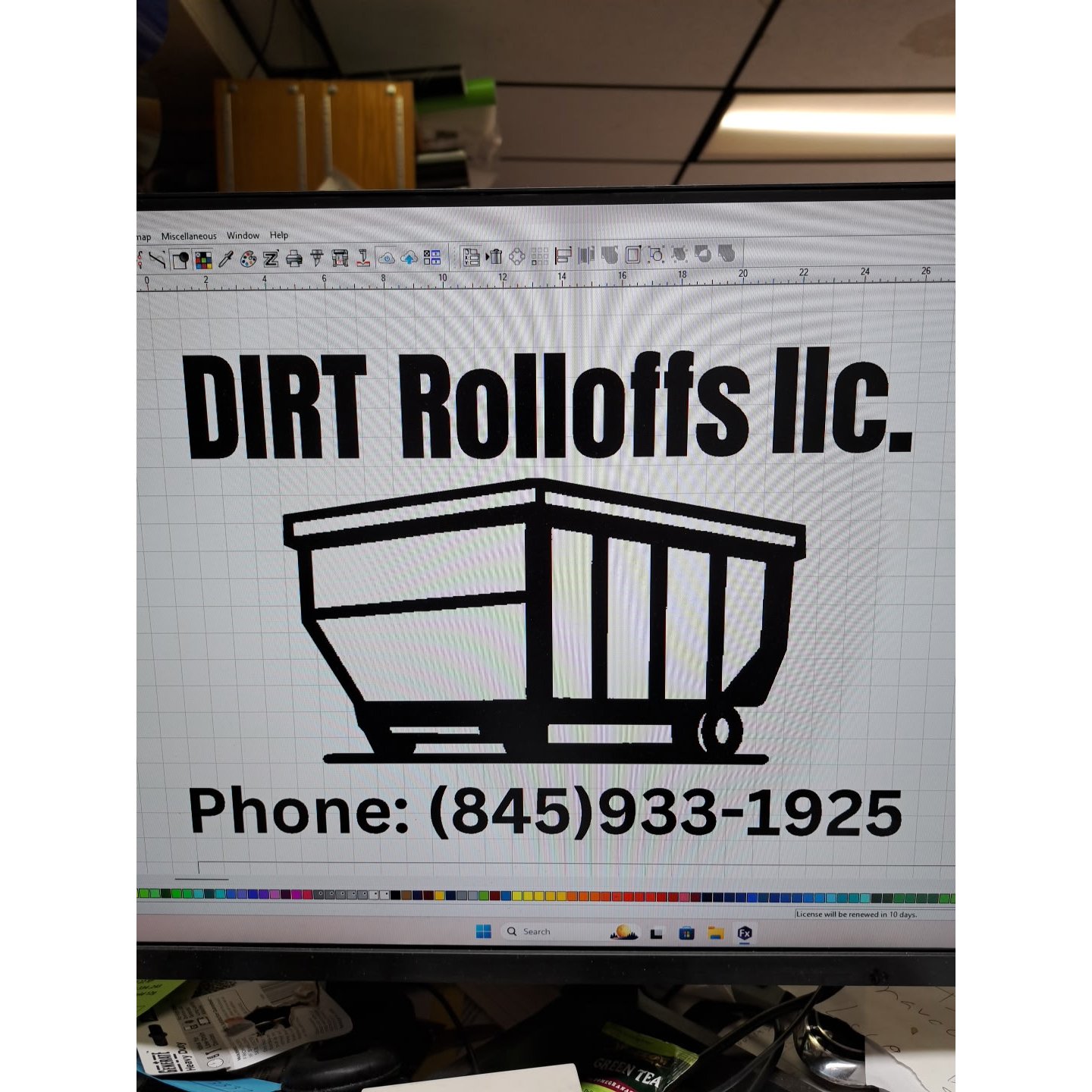 Dirt Roll Offs Logo
