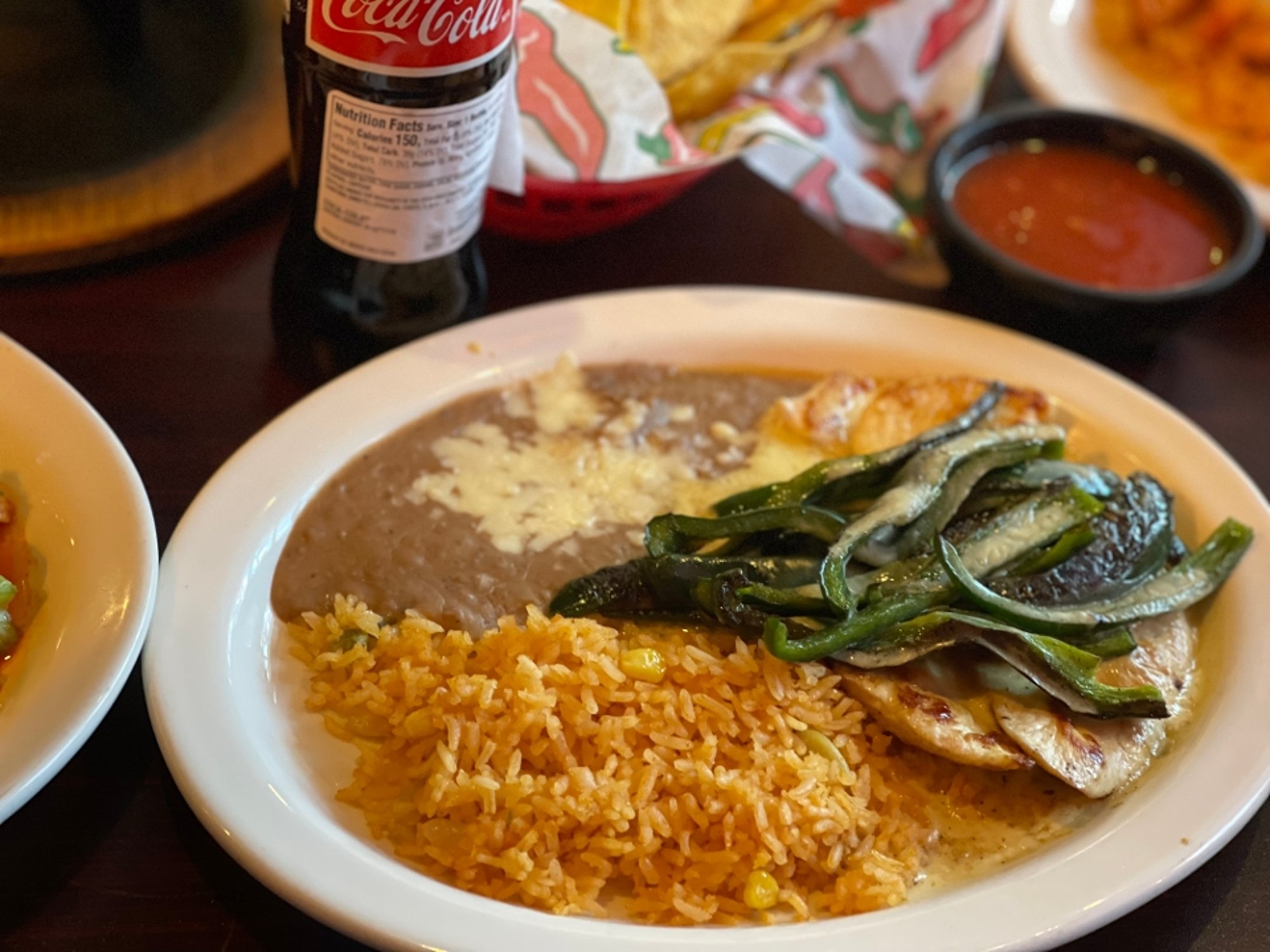 Pollo Con Rajas
