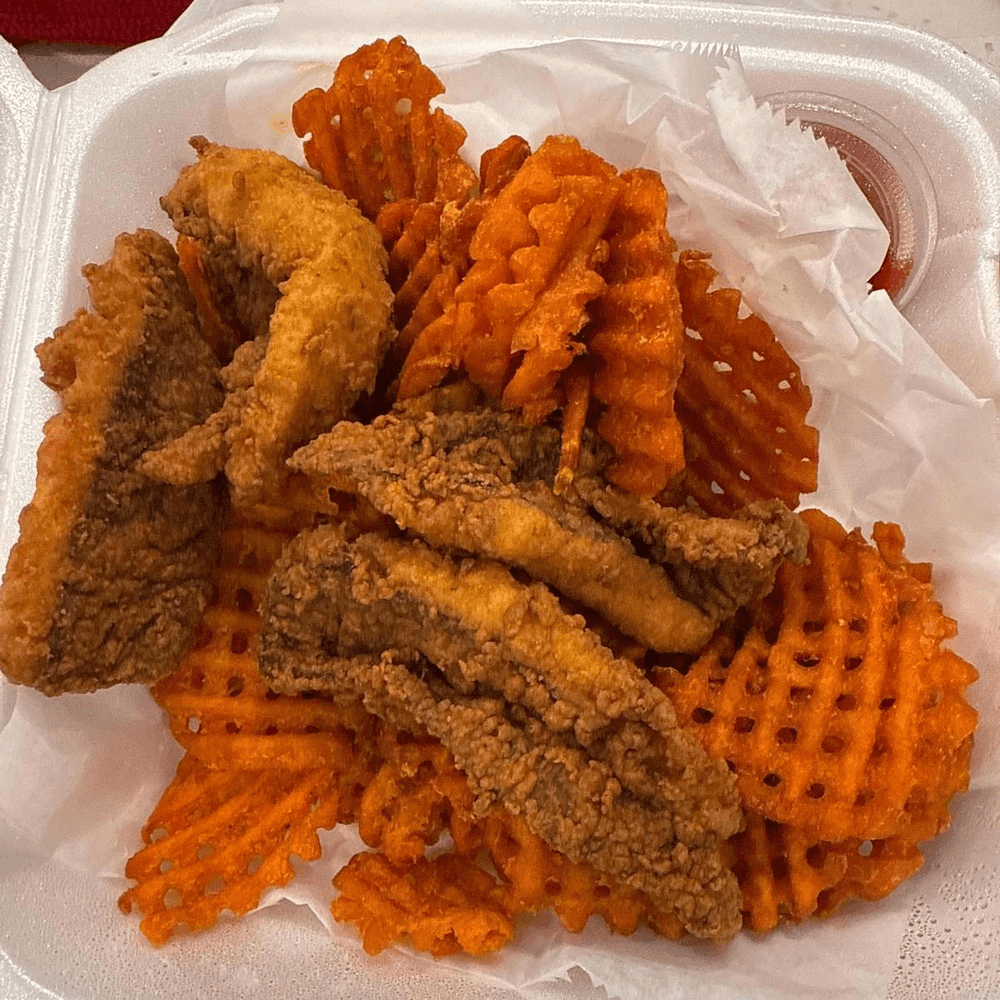 Fried Tilapia Basket (4 Pieces)